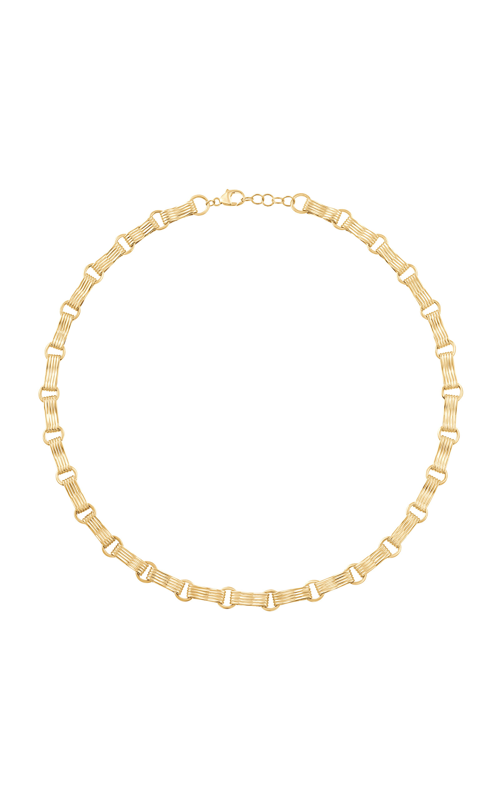 Shop Almasika Sagesse 18k Yellow Gold Link Necklace