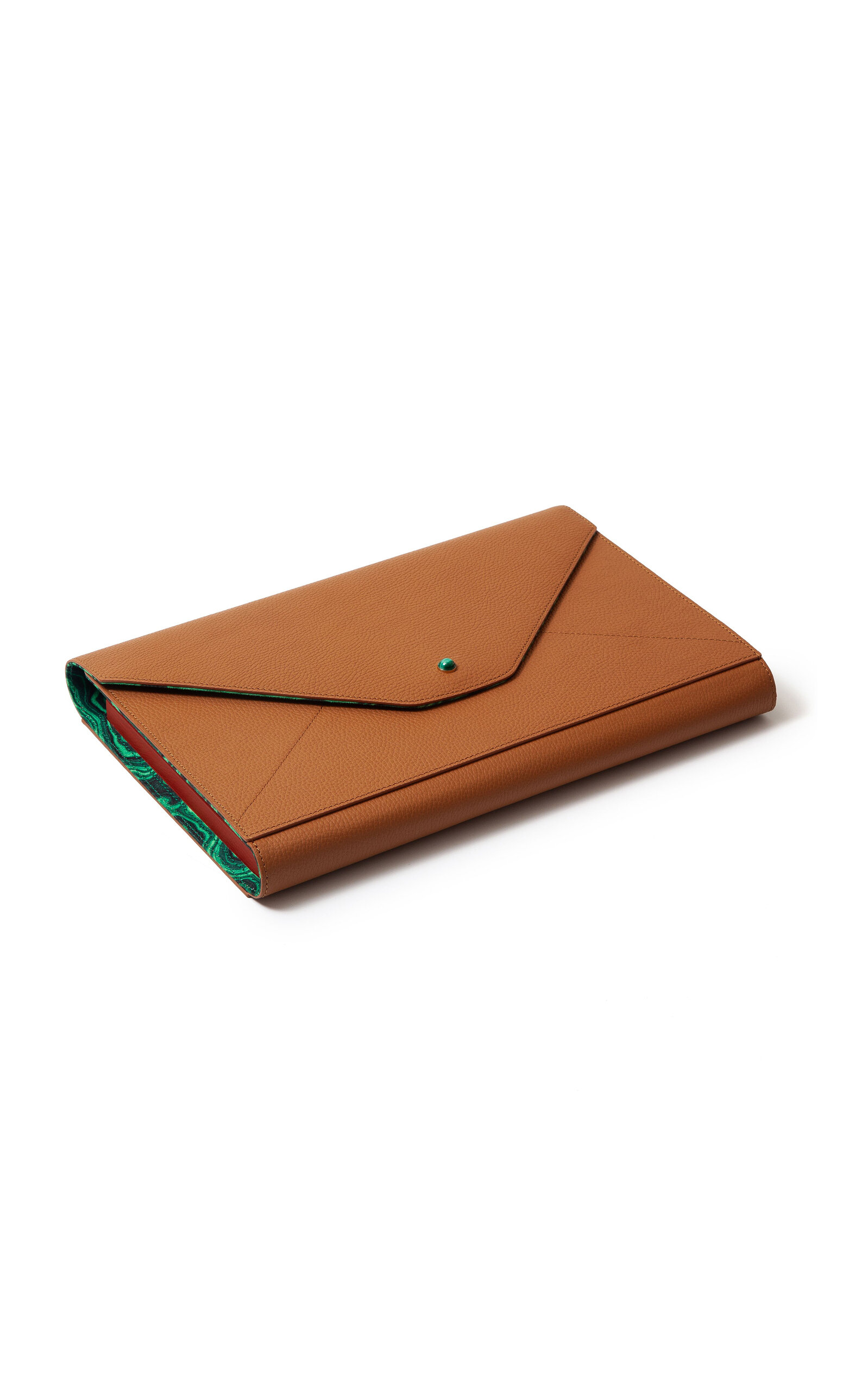 Shop Madame Malachite Envelope Travel Backgammon In Multi