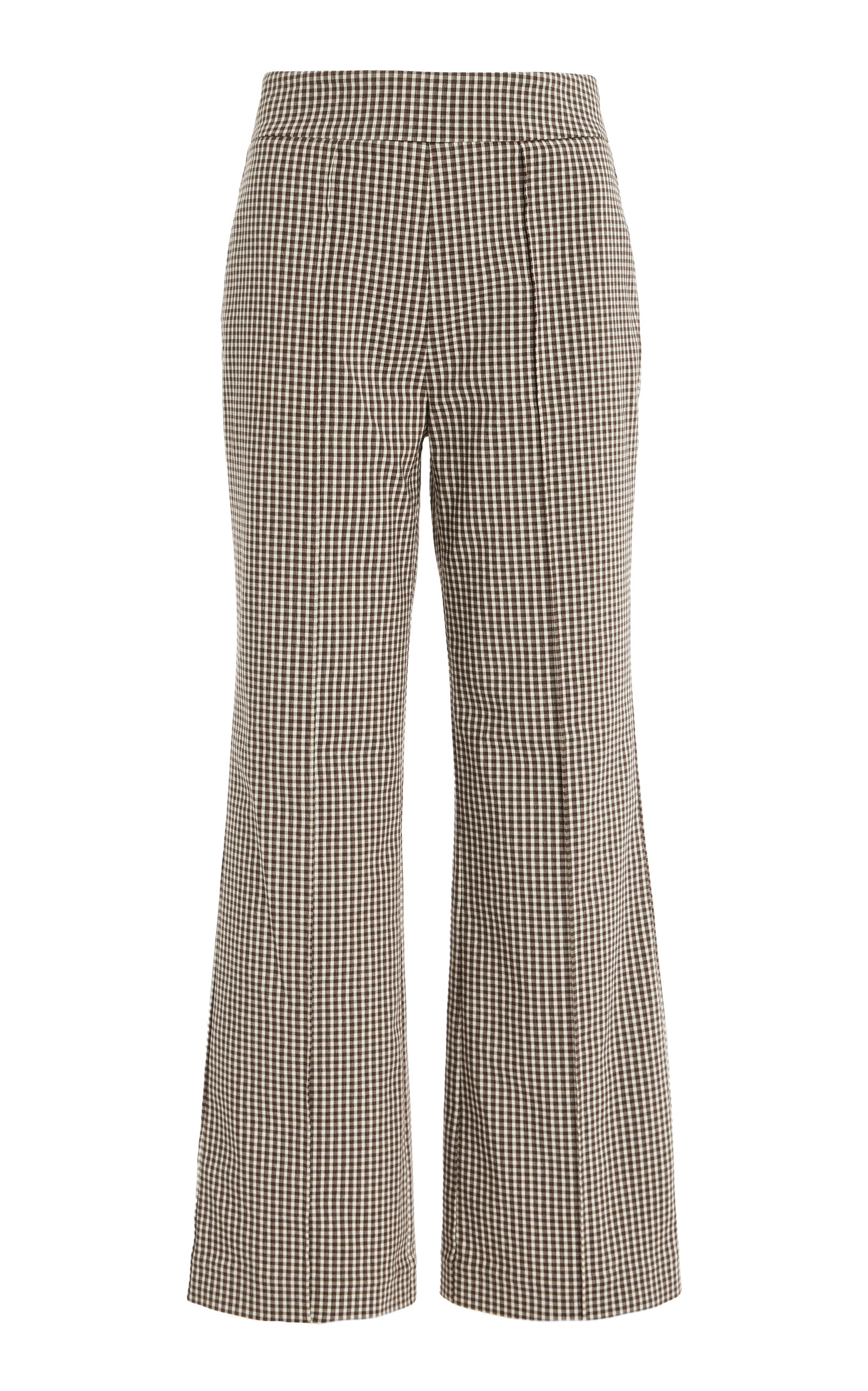 Shop Staud Knack Pants In Brown