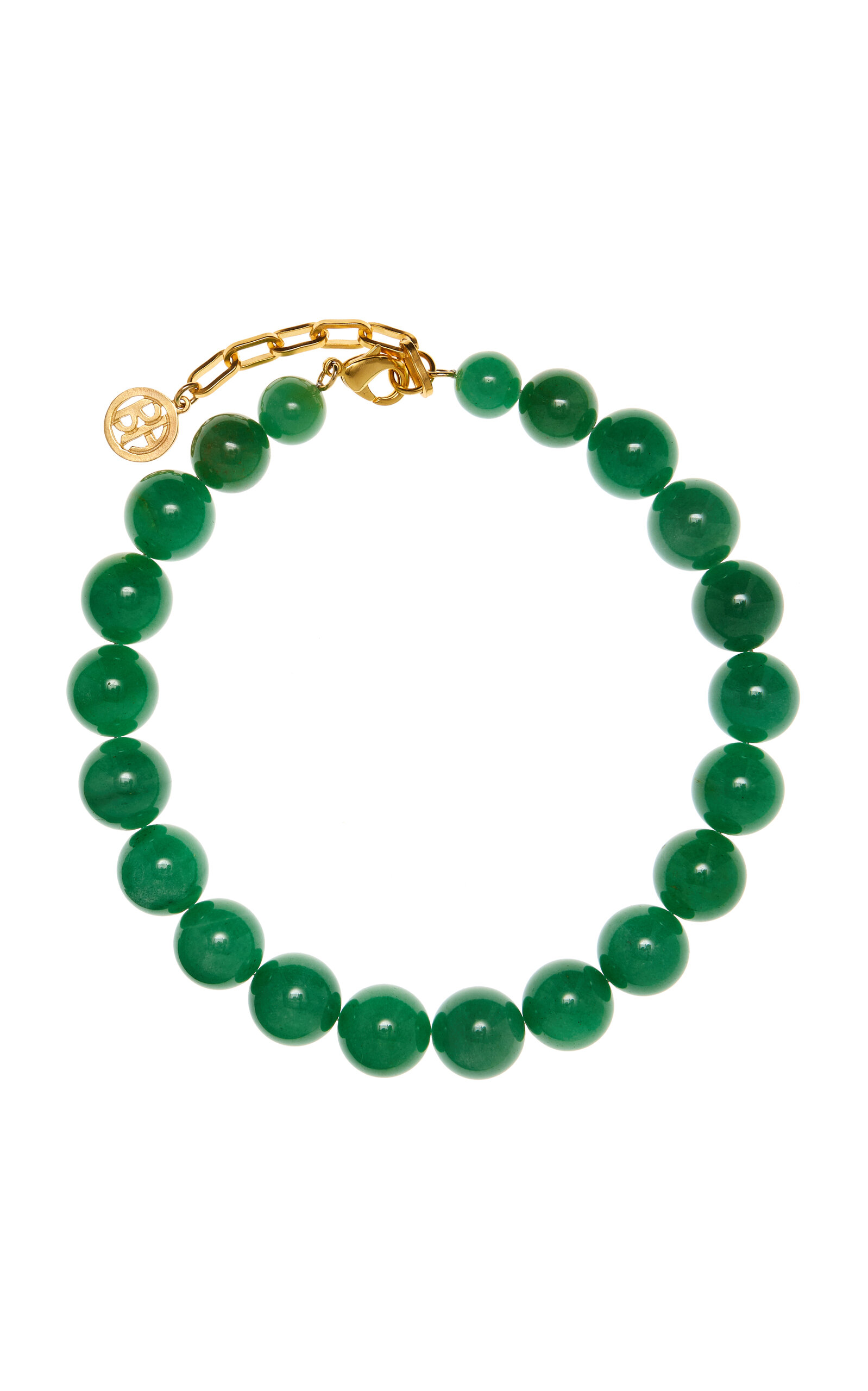 Shop Ben-amun Exclusive Brooke Beaded Necklace In Green