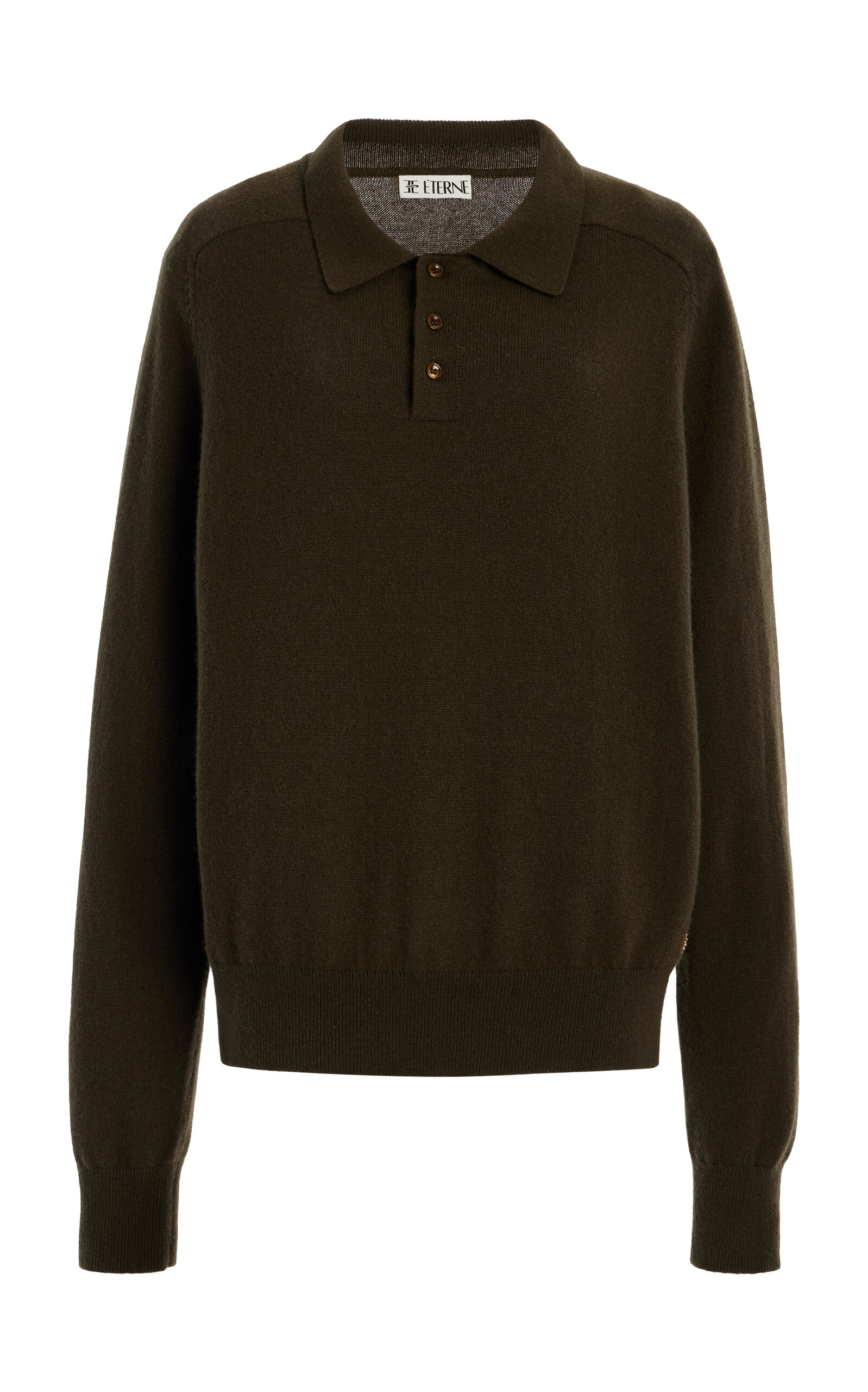 Brady Cashmere Polo Sweater