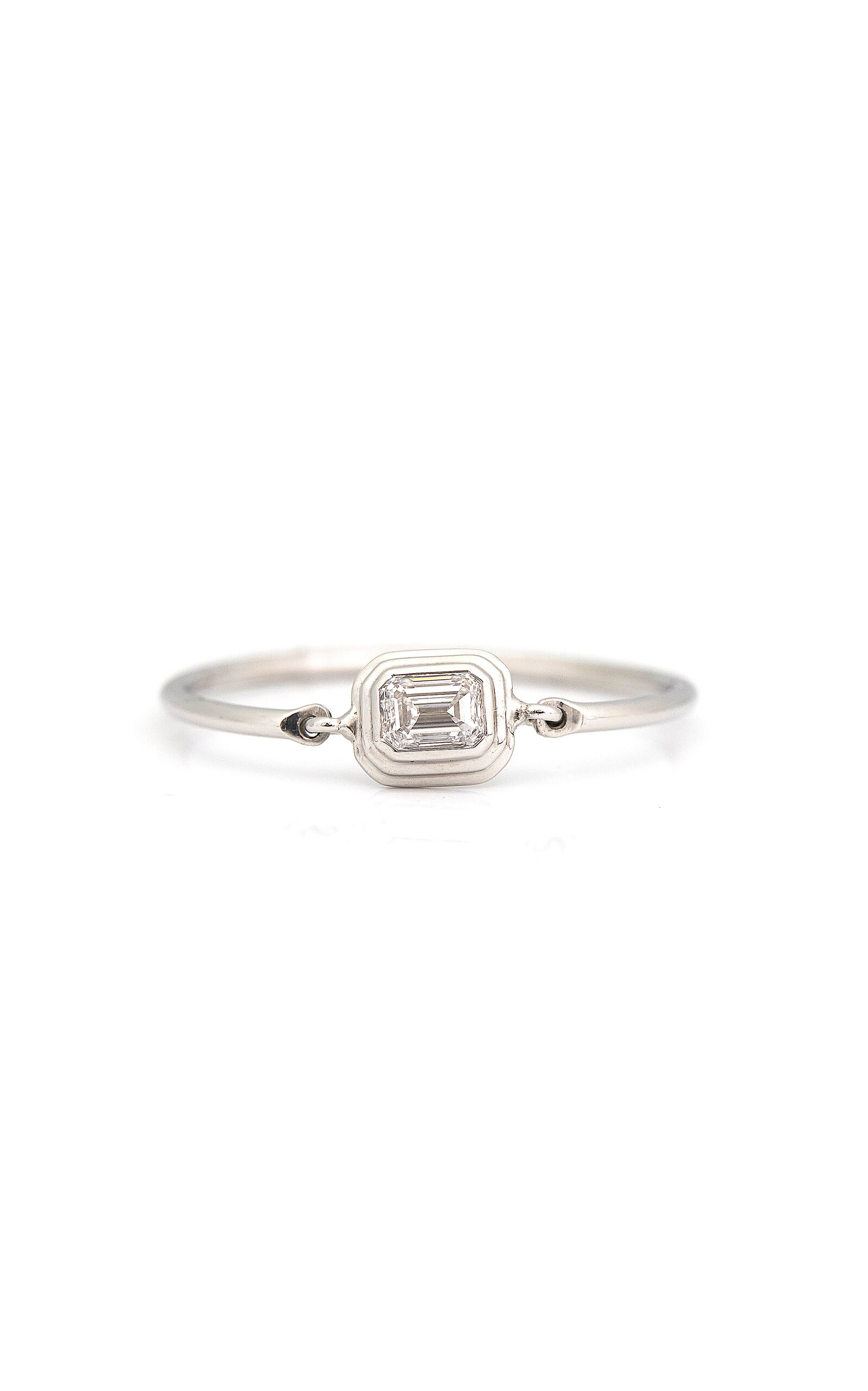 Shop Yi Collection Platinum Diamond Ring In White