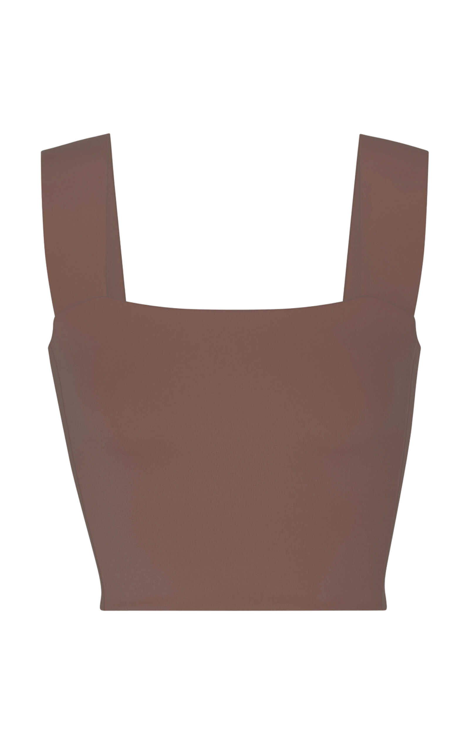 Frame Cropped Jersey Tank Top