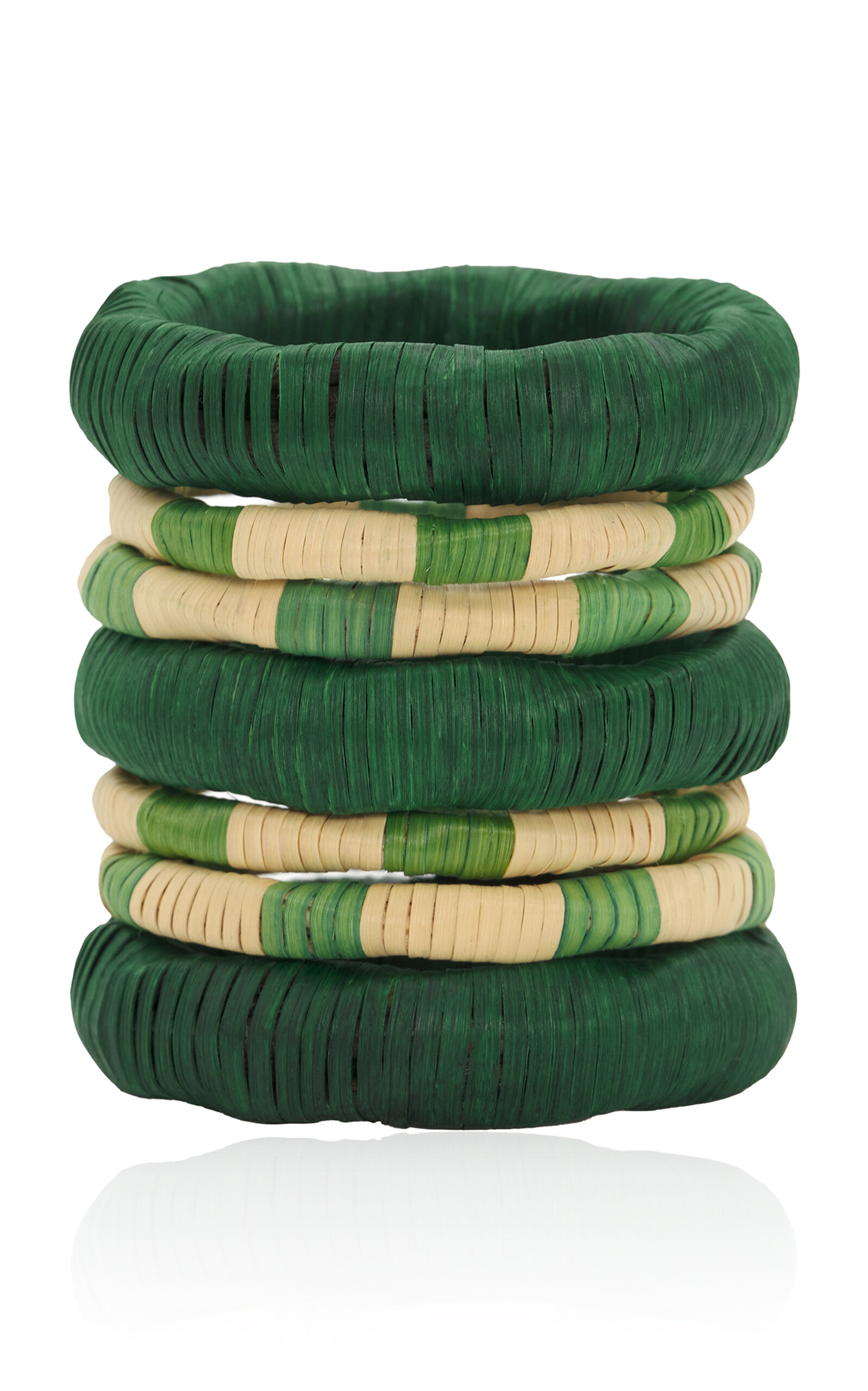 JOHANNA ORTIZ A MOORING LINE NATURAL FIBER BANGLES 