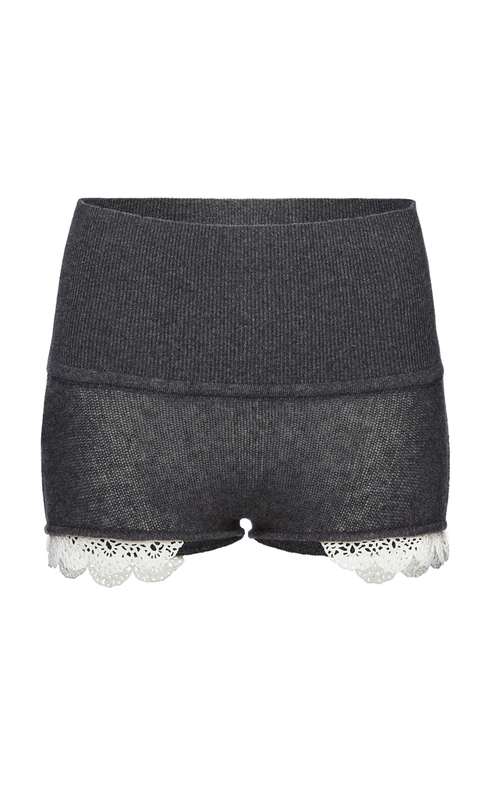 Knit Cashmere Shorts