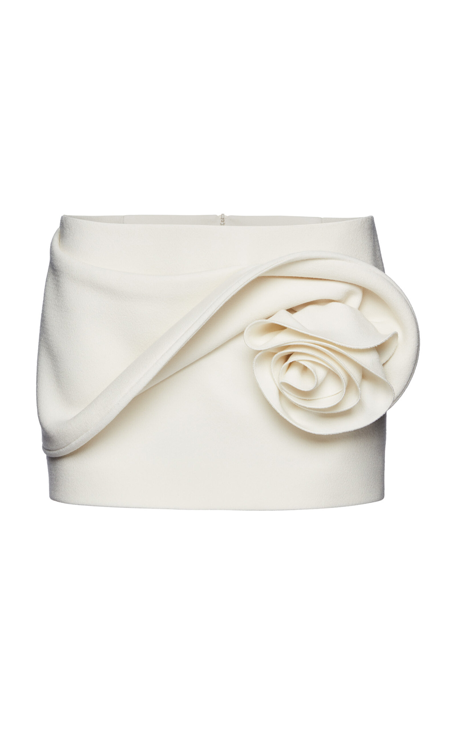 Rosette-Detailed Mini Skirt