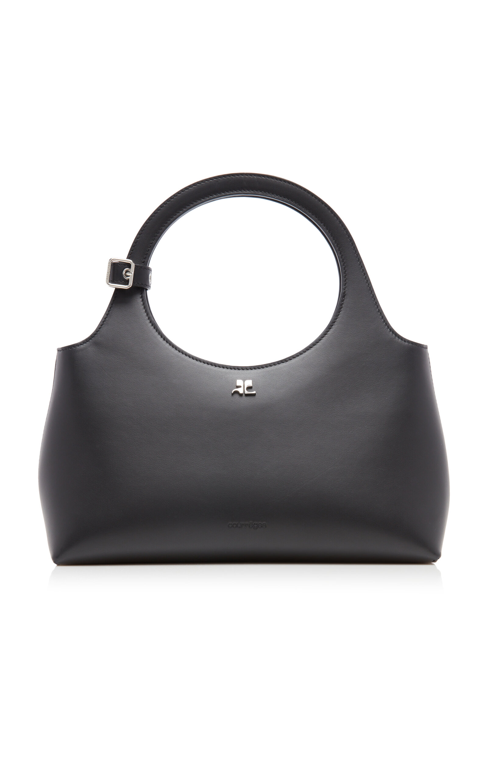 Courrèges Holy Day Leather Top Handle Bag