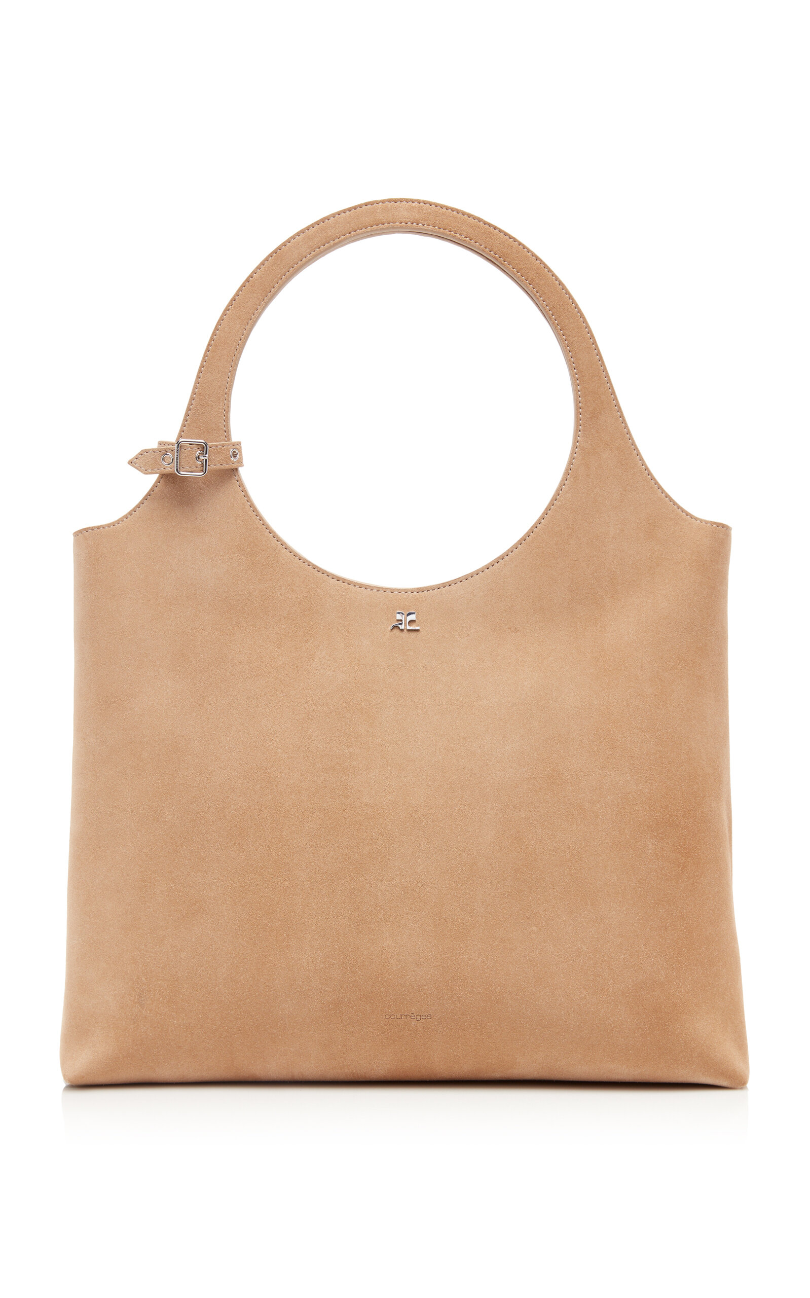 Courrèges Holy Suede Tote Bag