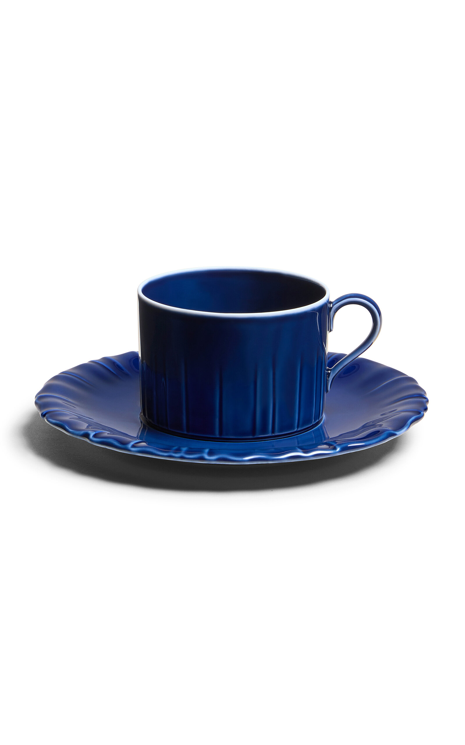 Shop Khaite Tea Cup And Saucer Set In Multi