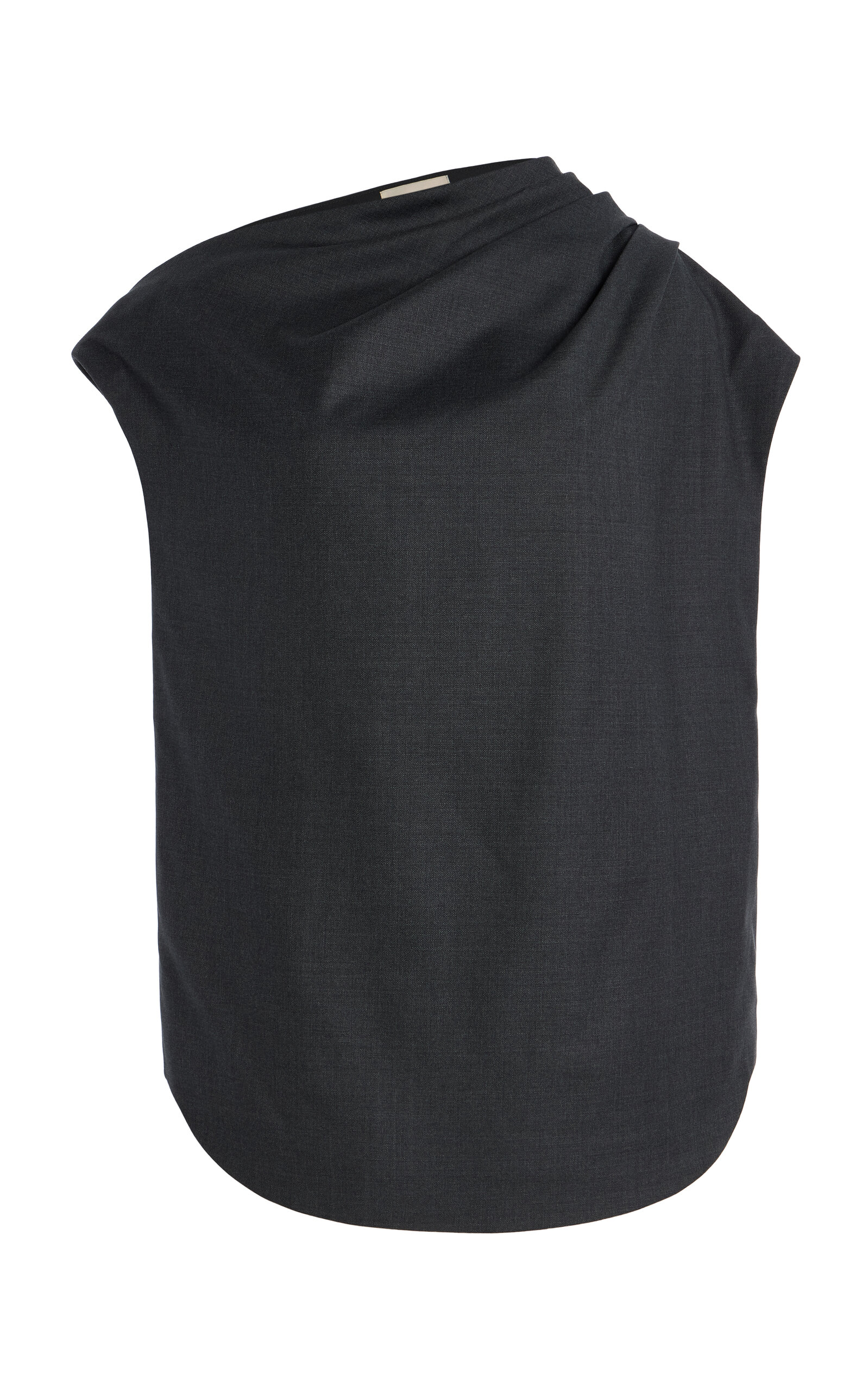 Draped Wool Top