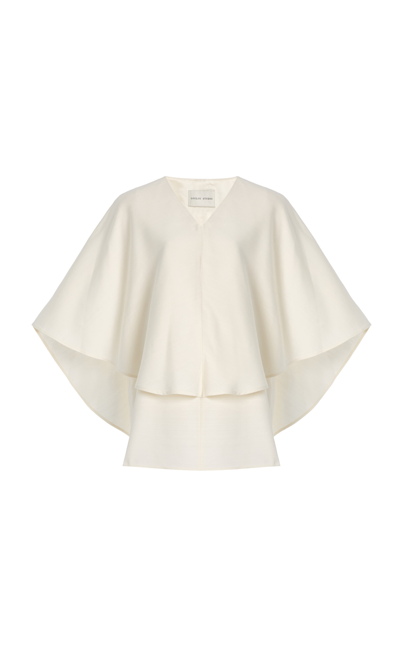 Arona Cape-Back Crepe Top