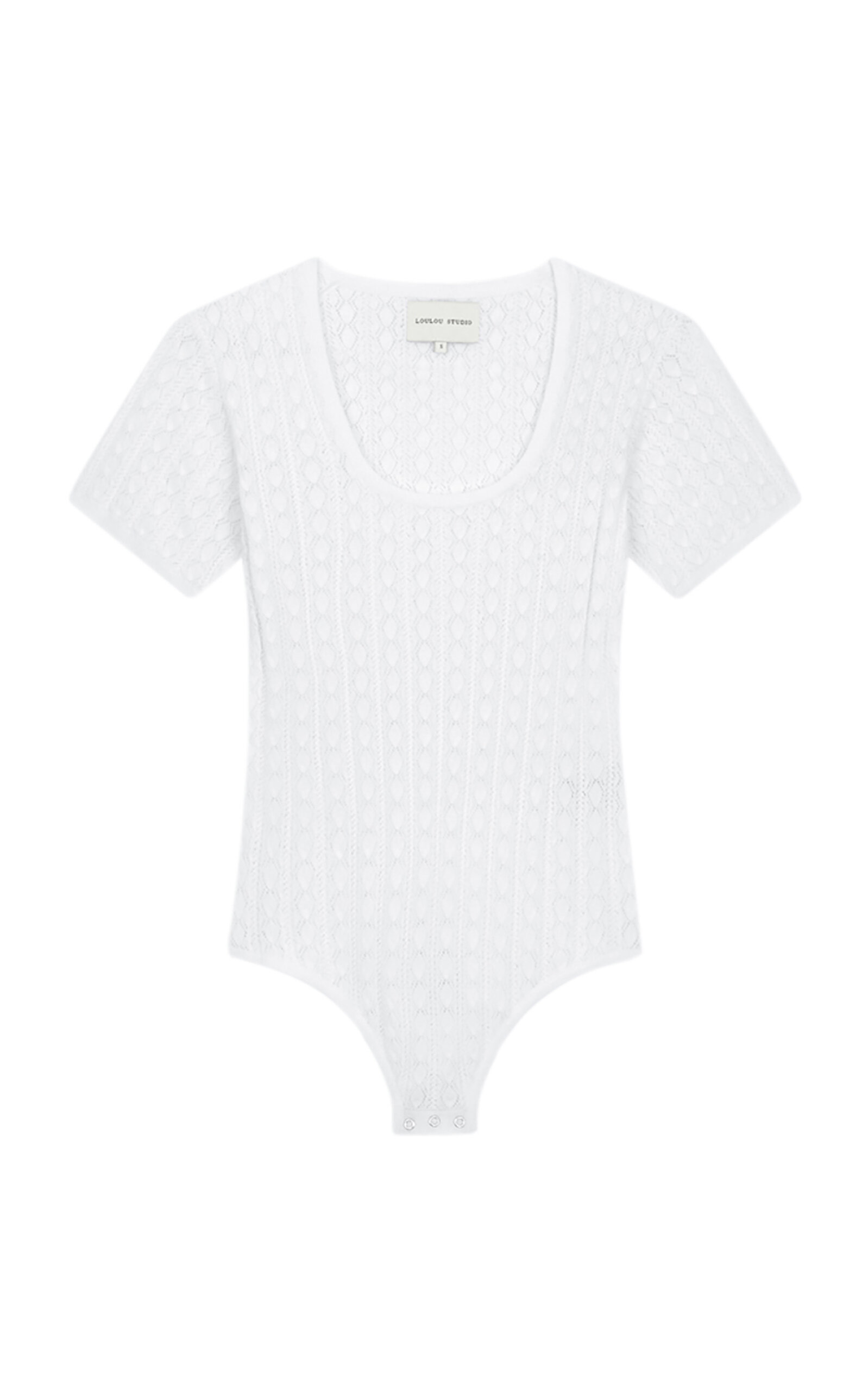 Silas Ribbed Knit Lace Bodysuit