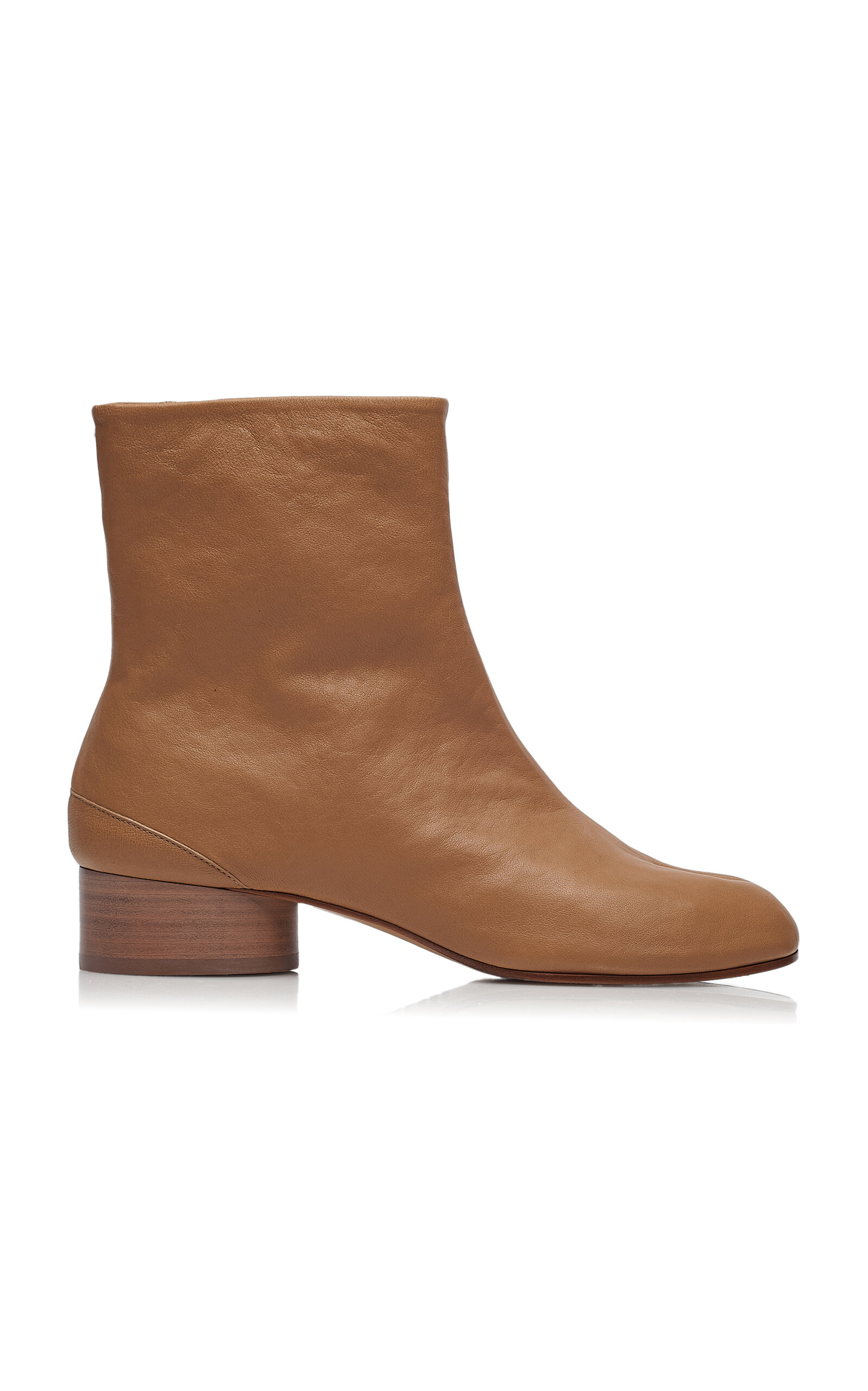 Tabi Leather Ankle Boots