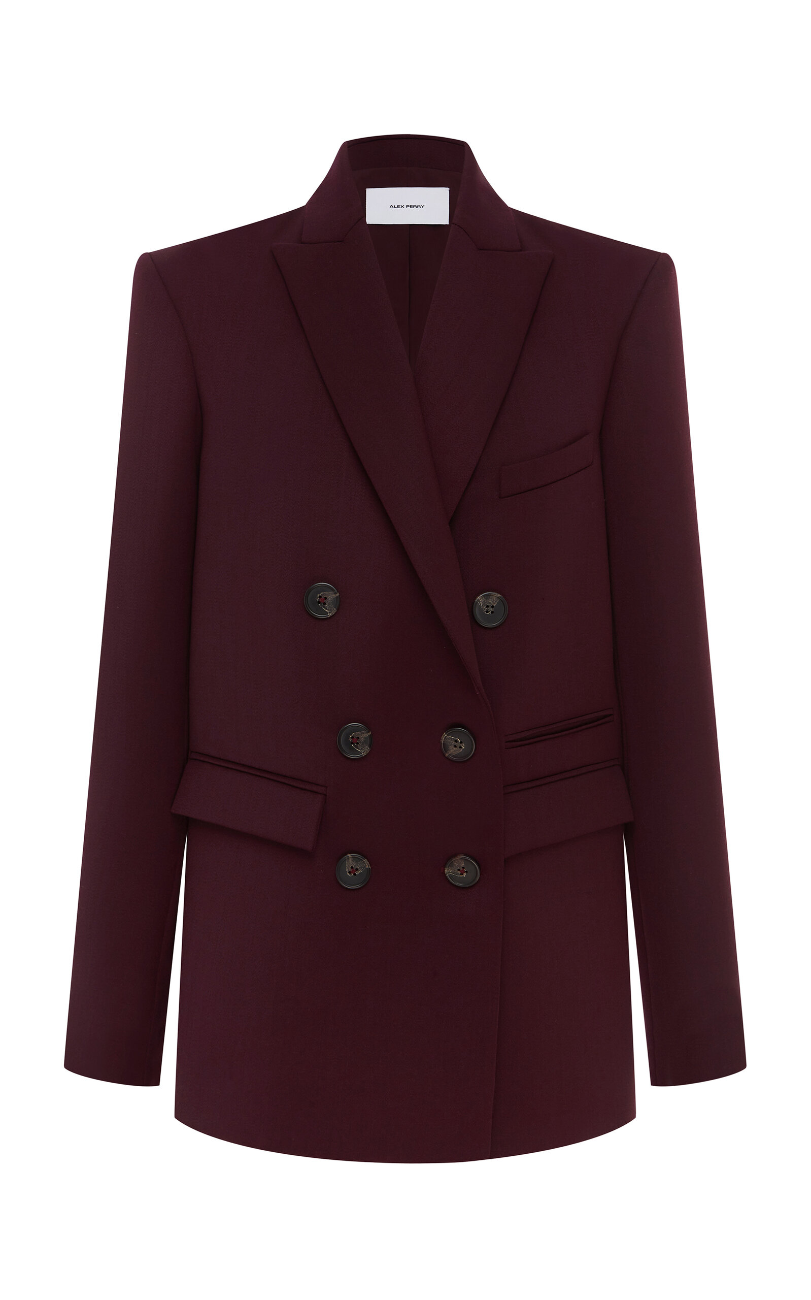 ALEX PERRY OVERSIZED WOOL SUITING BLAZER 