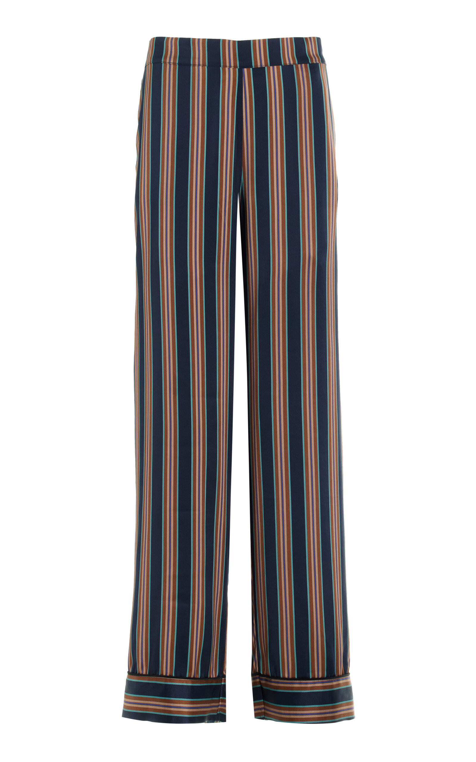 The London Striped Silk PJ Bottoms