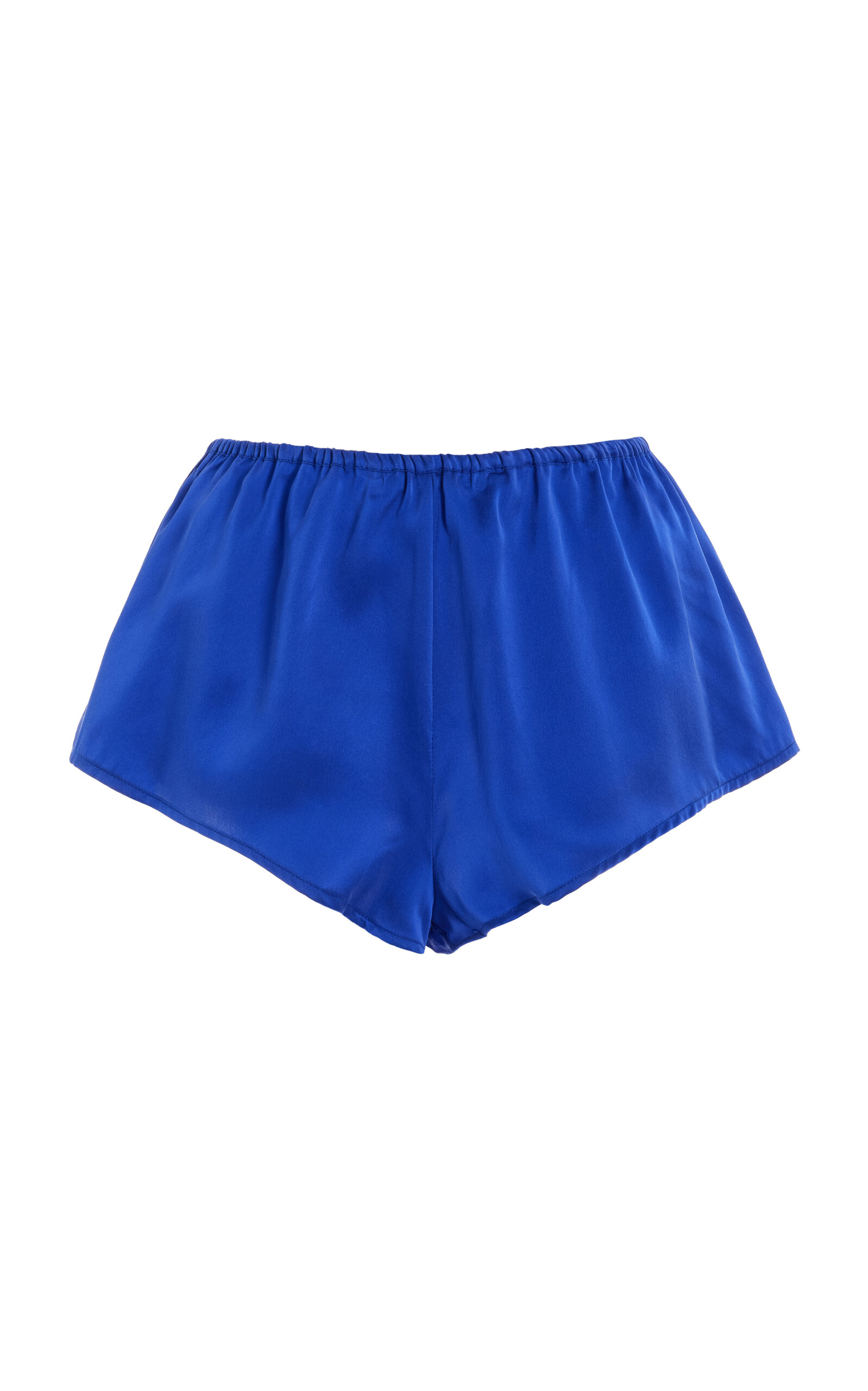 The Venice Silk-Charmeuse Shorts