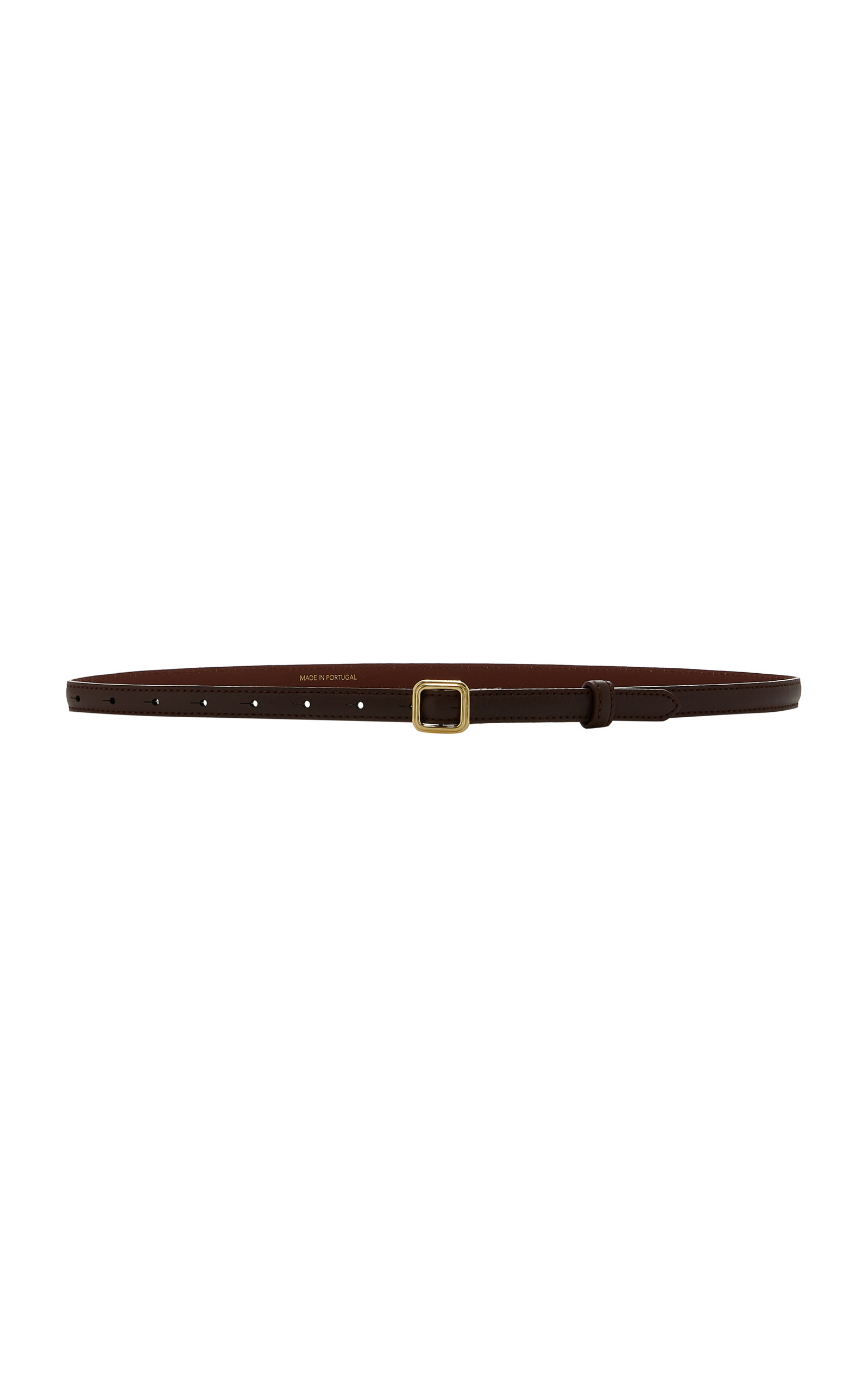 Lié Studio The Georgia Slim Leather Belt