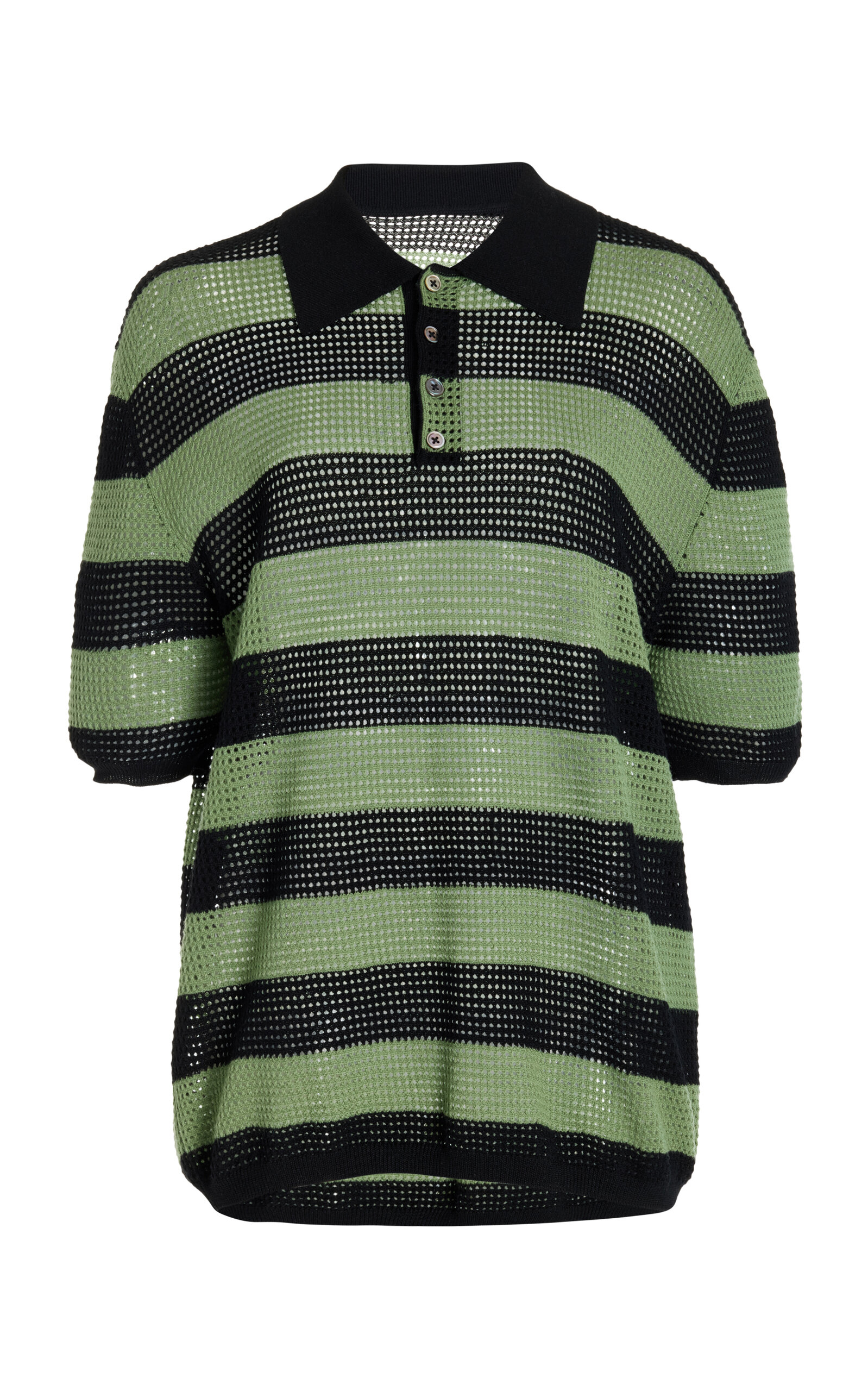 Luke Merino Wool Polo Top