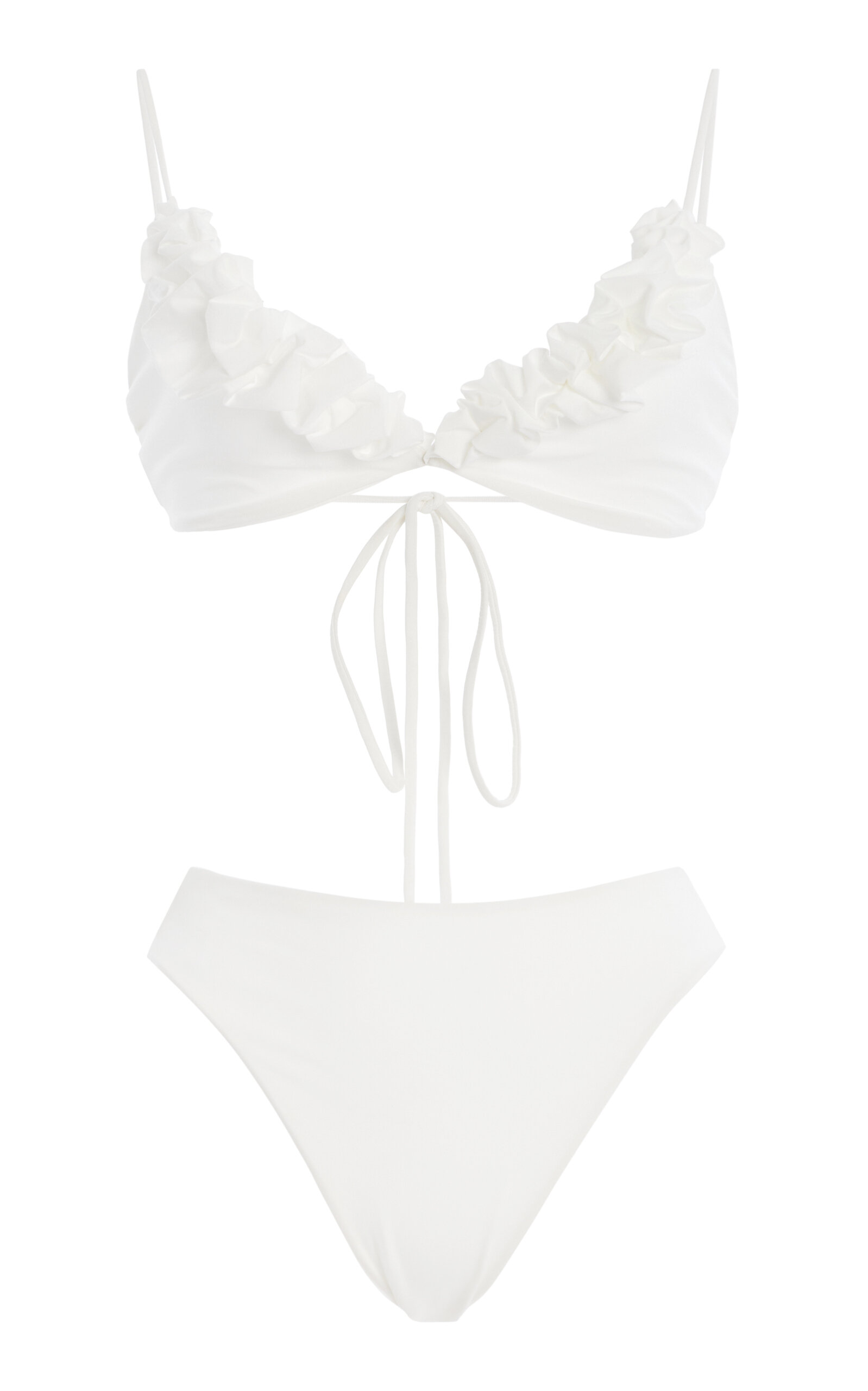 Krassi Ruffled Bikini Set