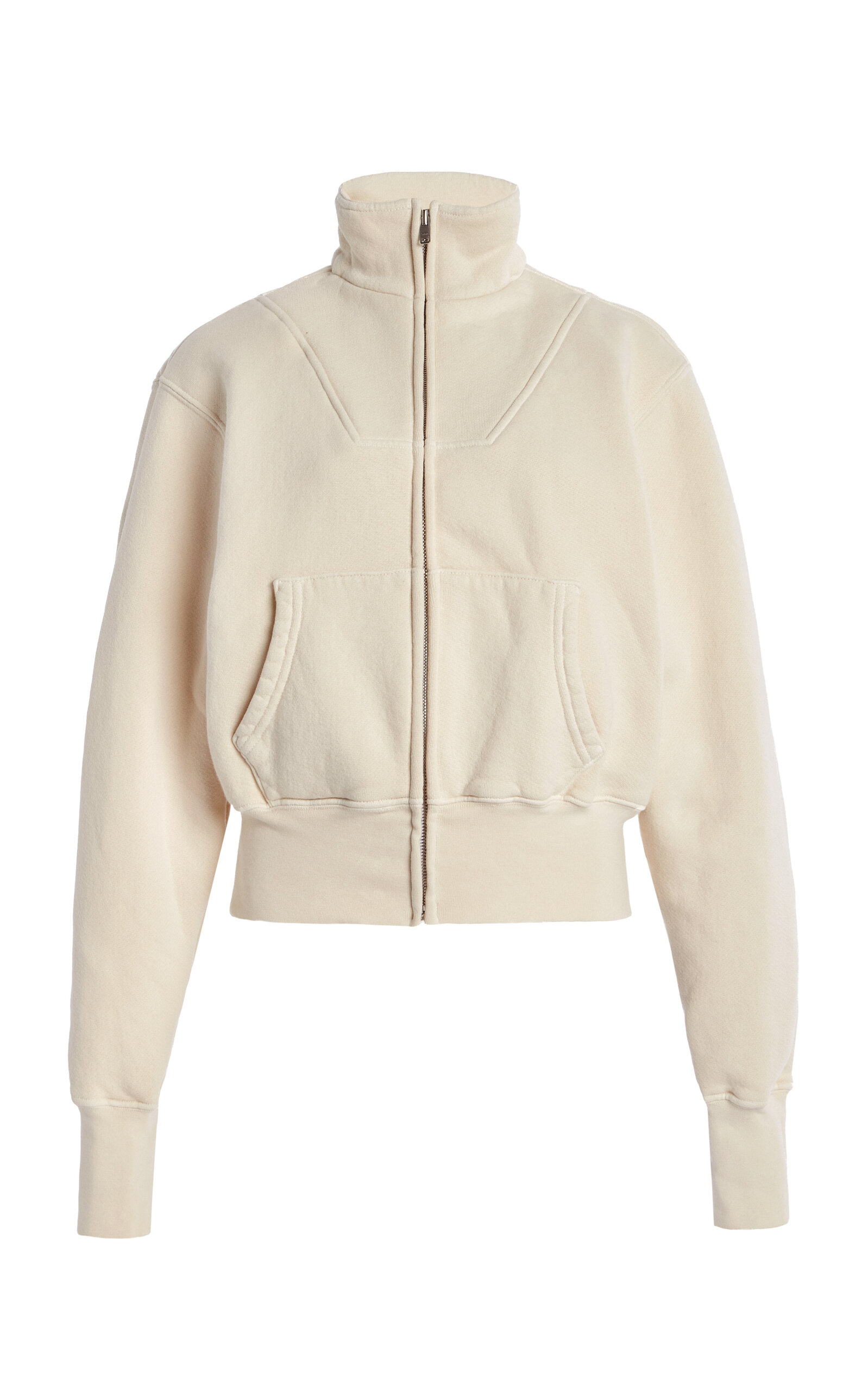 Kathy Cotton Yacht Zip-Up Sweater