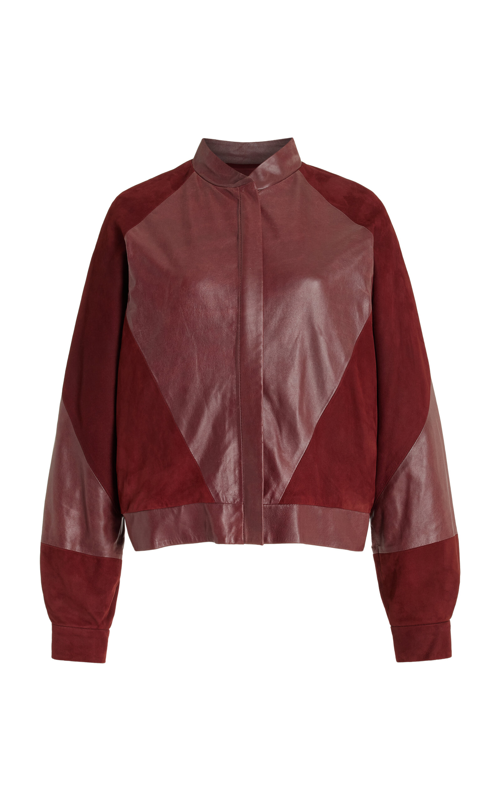 Elliot Suede Bomber Jacket