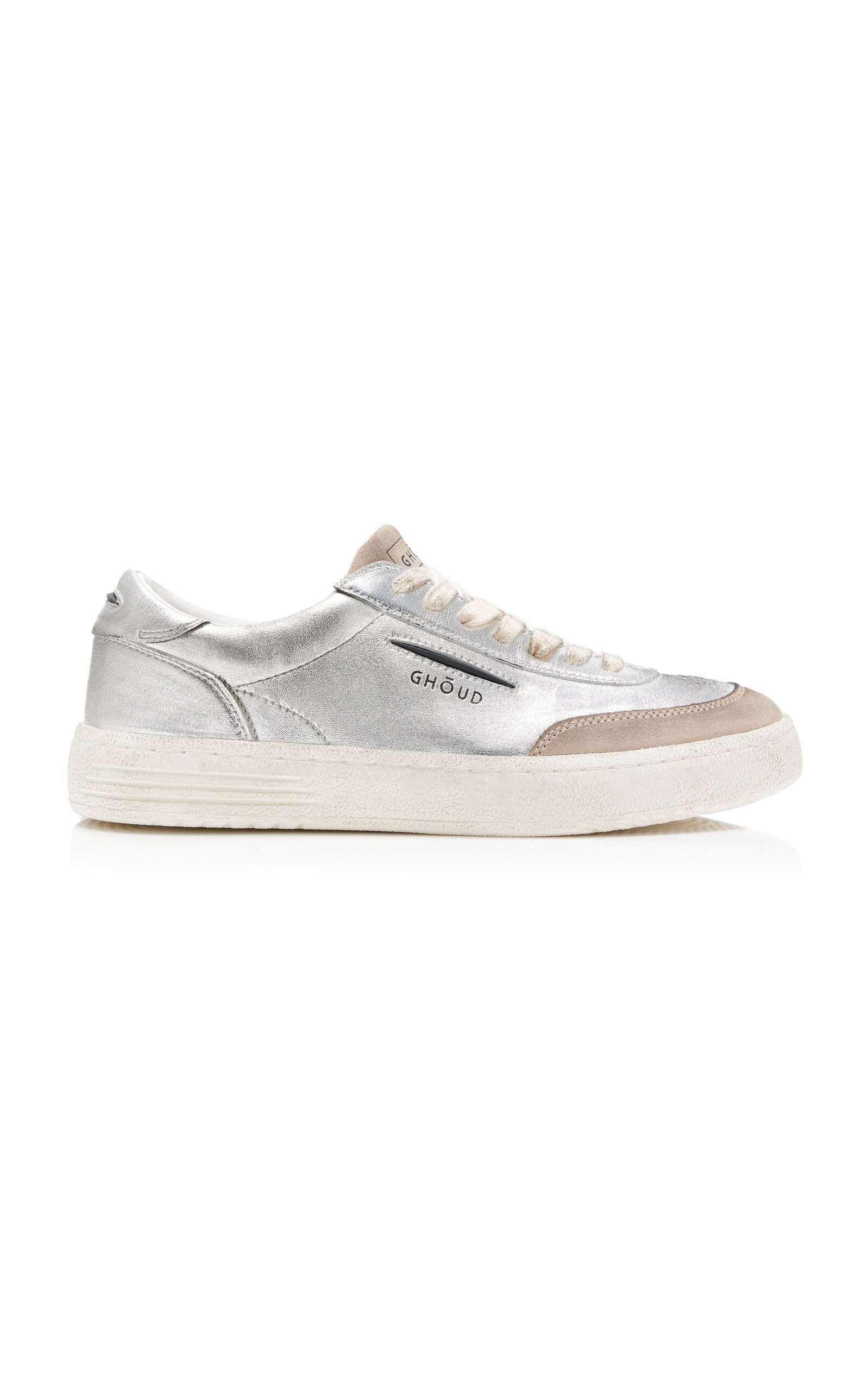 Lido Metallic Leather Sneakers