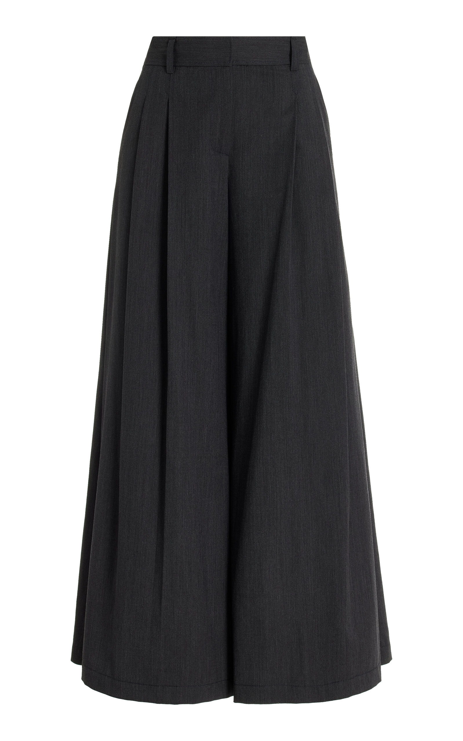 New Didi Mid-Rise Wool-Twill Wide-Leg Pants