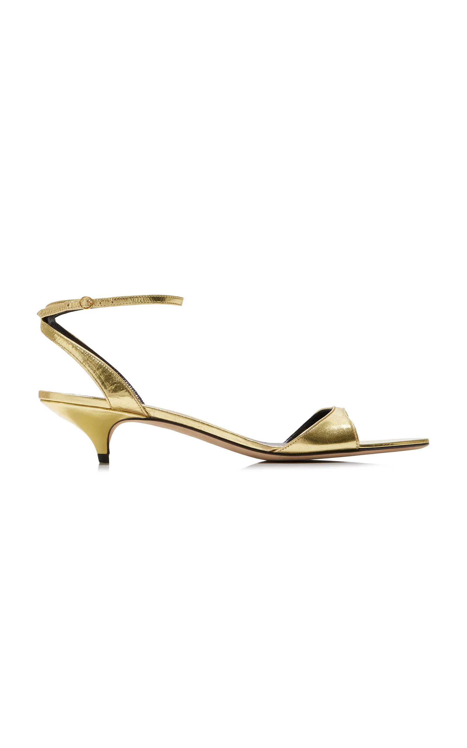 Vika Metallic Leather Sandals