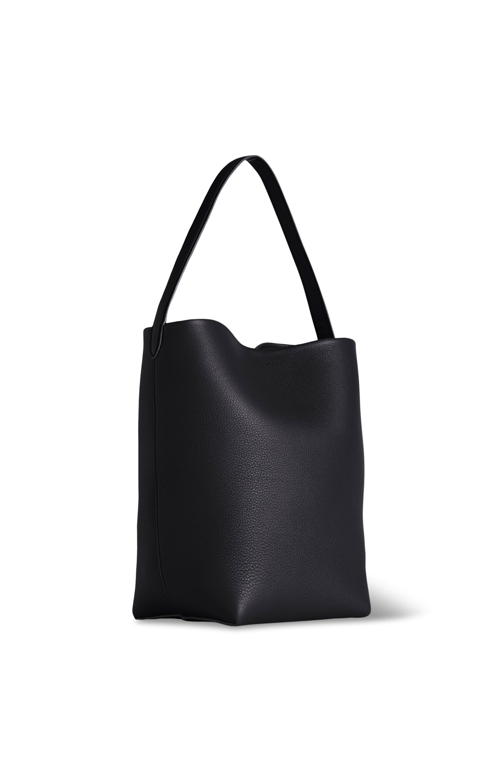 Medium N/S Park Leather Tote Bag