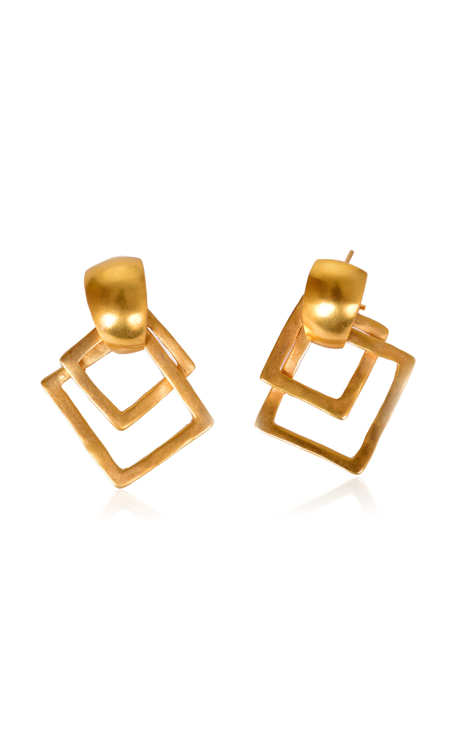 Mast'Awa 24K Gold-Plated Earrings