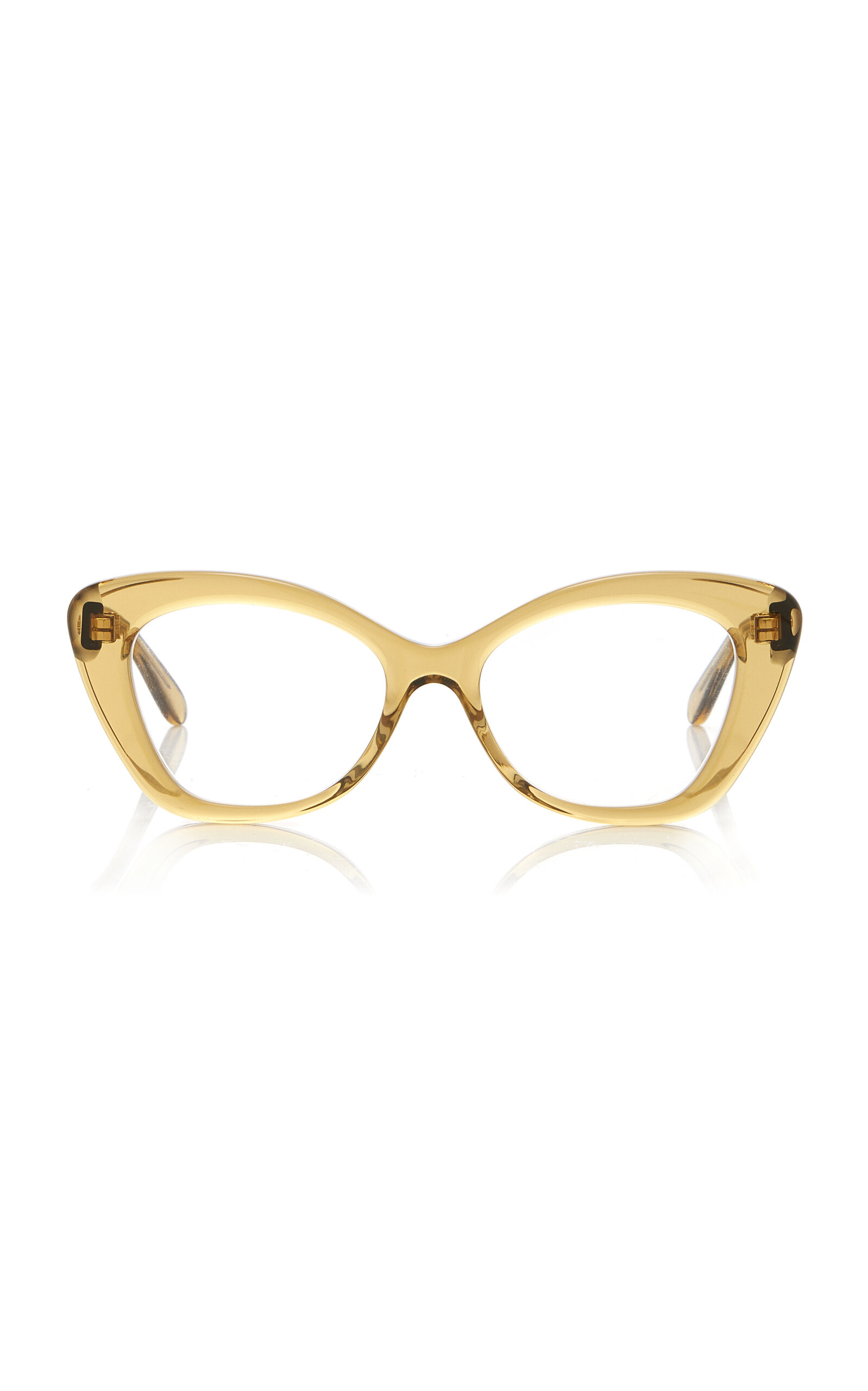 Curvy Cat-Eye Acetate Glasses