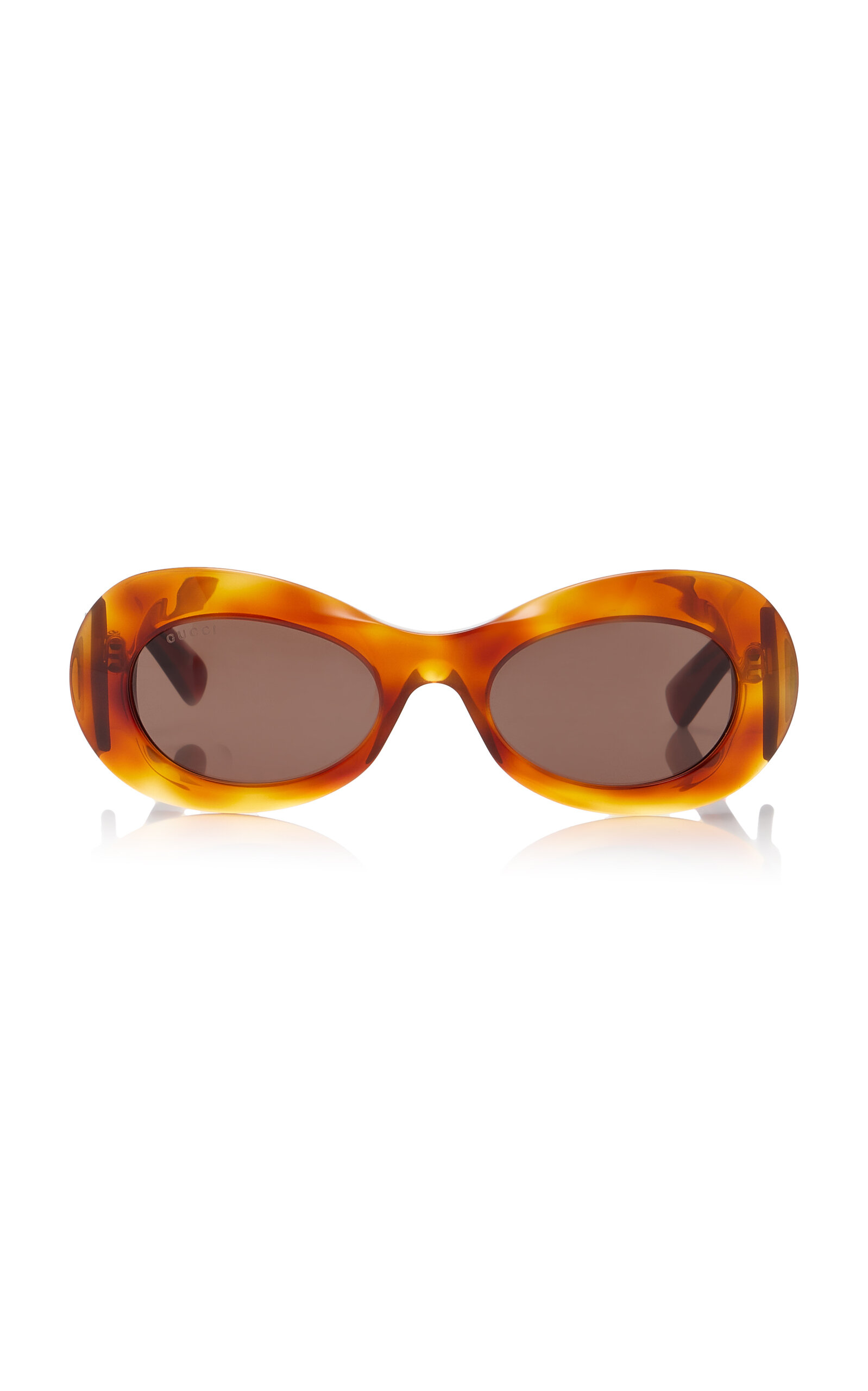 Fifth Avenue Round-Frame Acetate Sunglasses