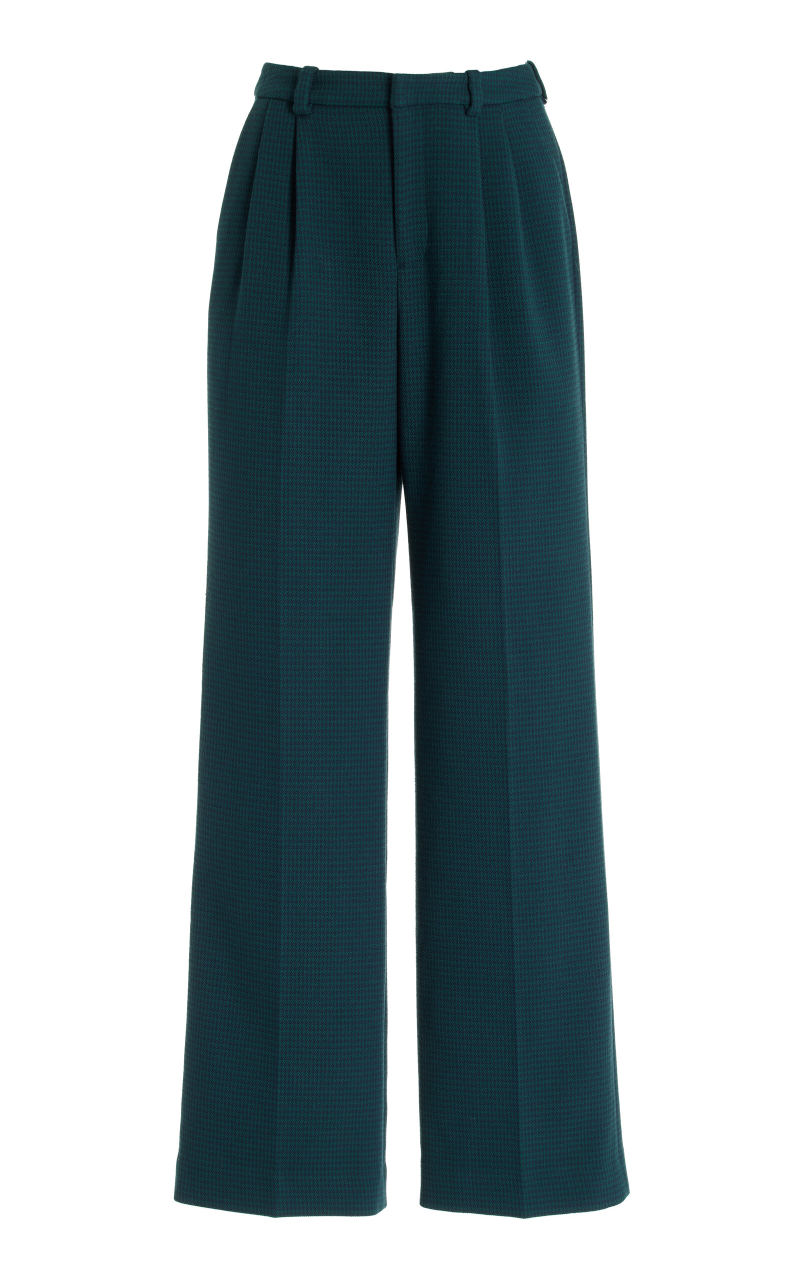 Shop Favorite Daughter The Low Favorite Twill Straight-leg Pants In Green