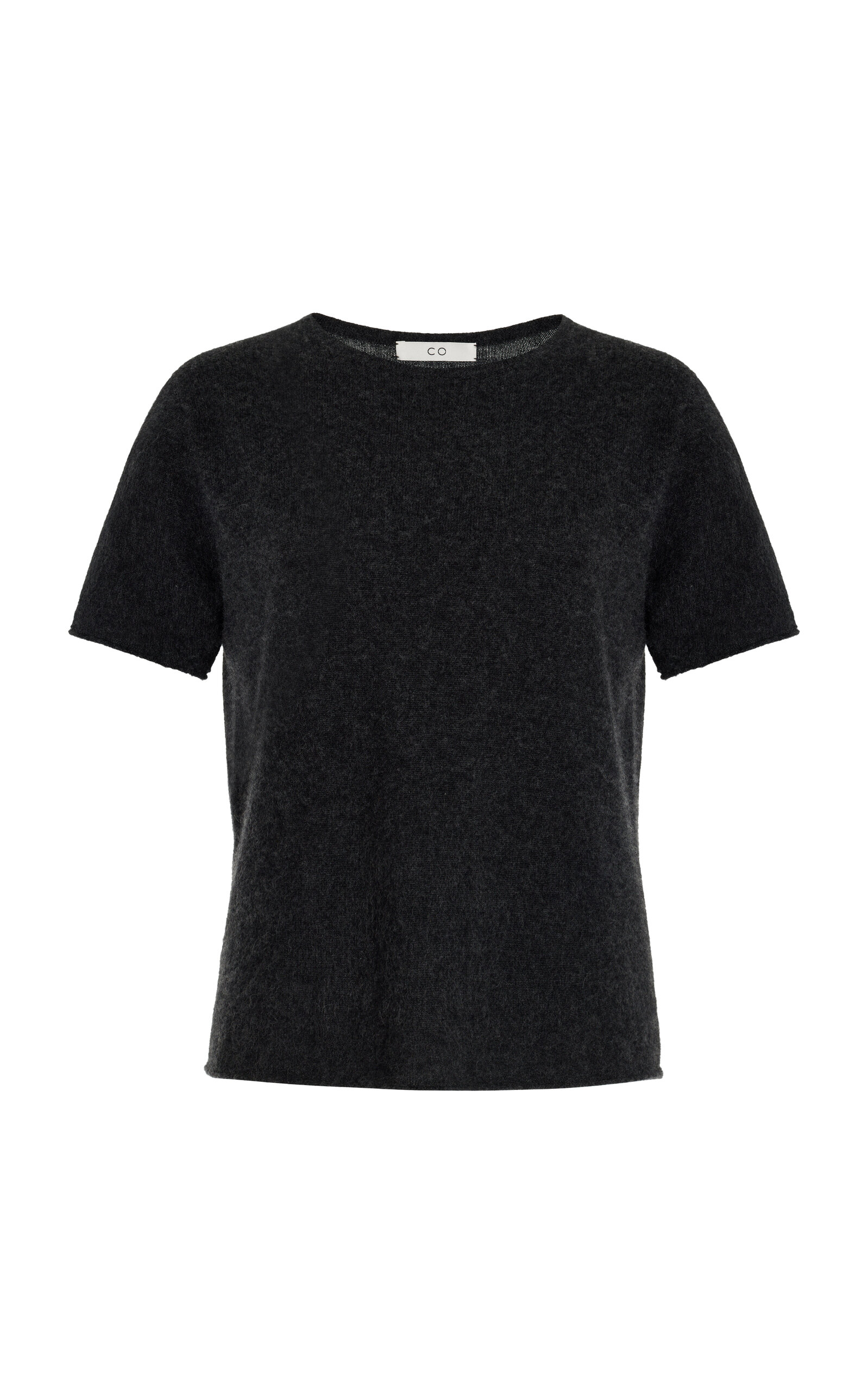 Knit Cashmere-Silk T-Shirt