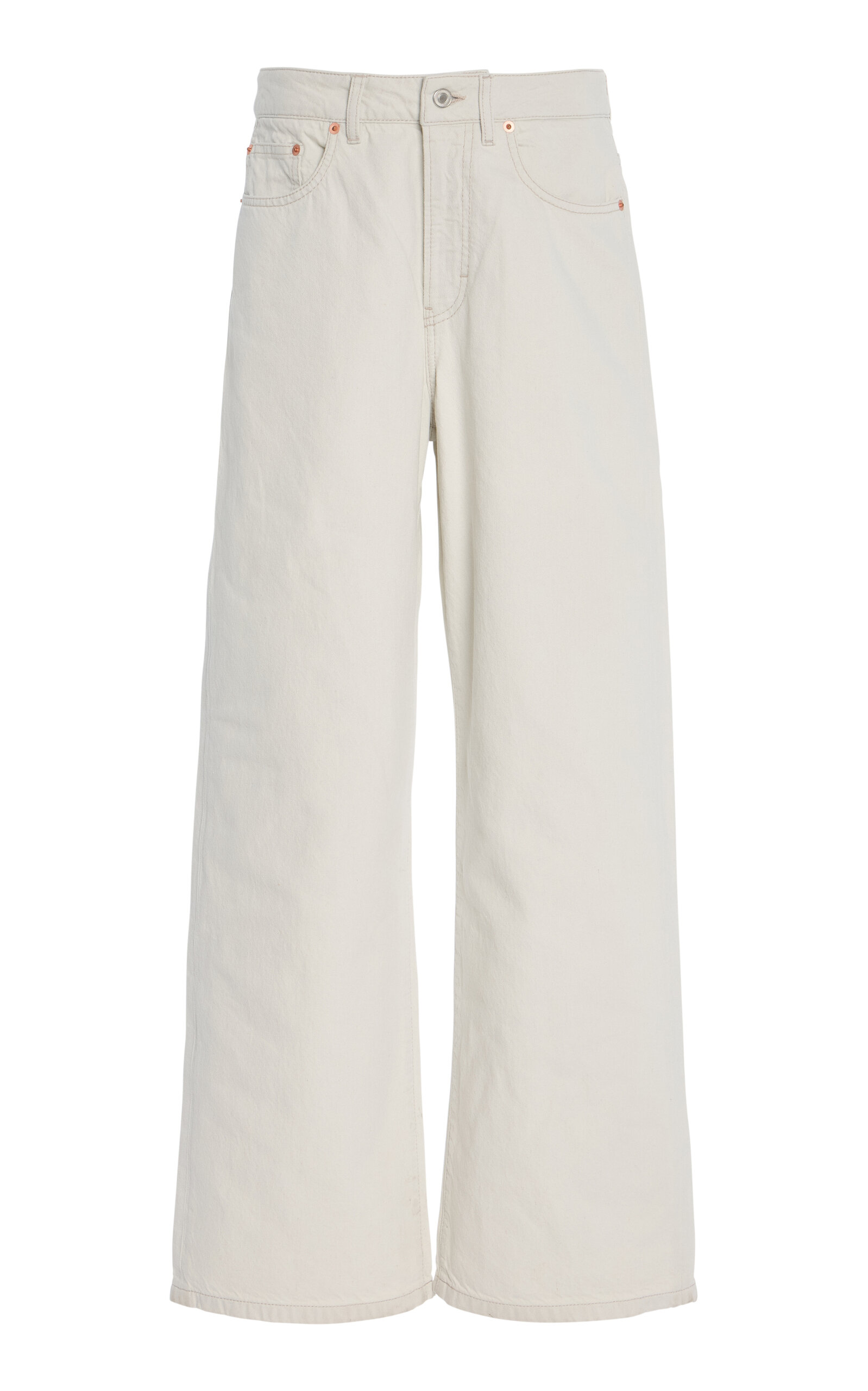 Belem Rigid Mid-Rise Wide-Leg Jeans