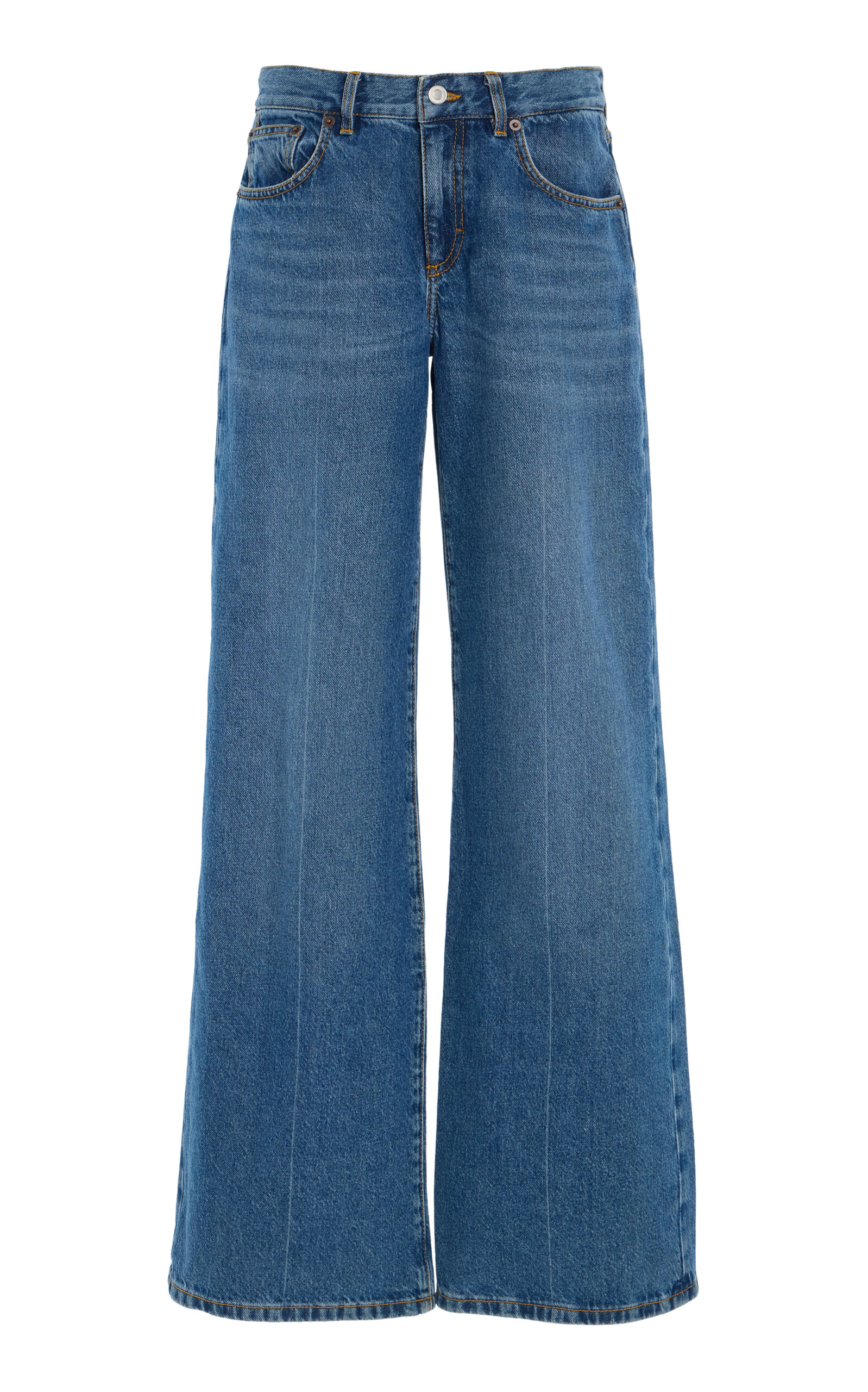 Kyoto Rigid Low-Rise Flared-Leg Jeans