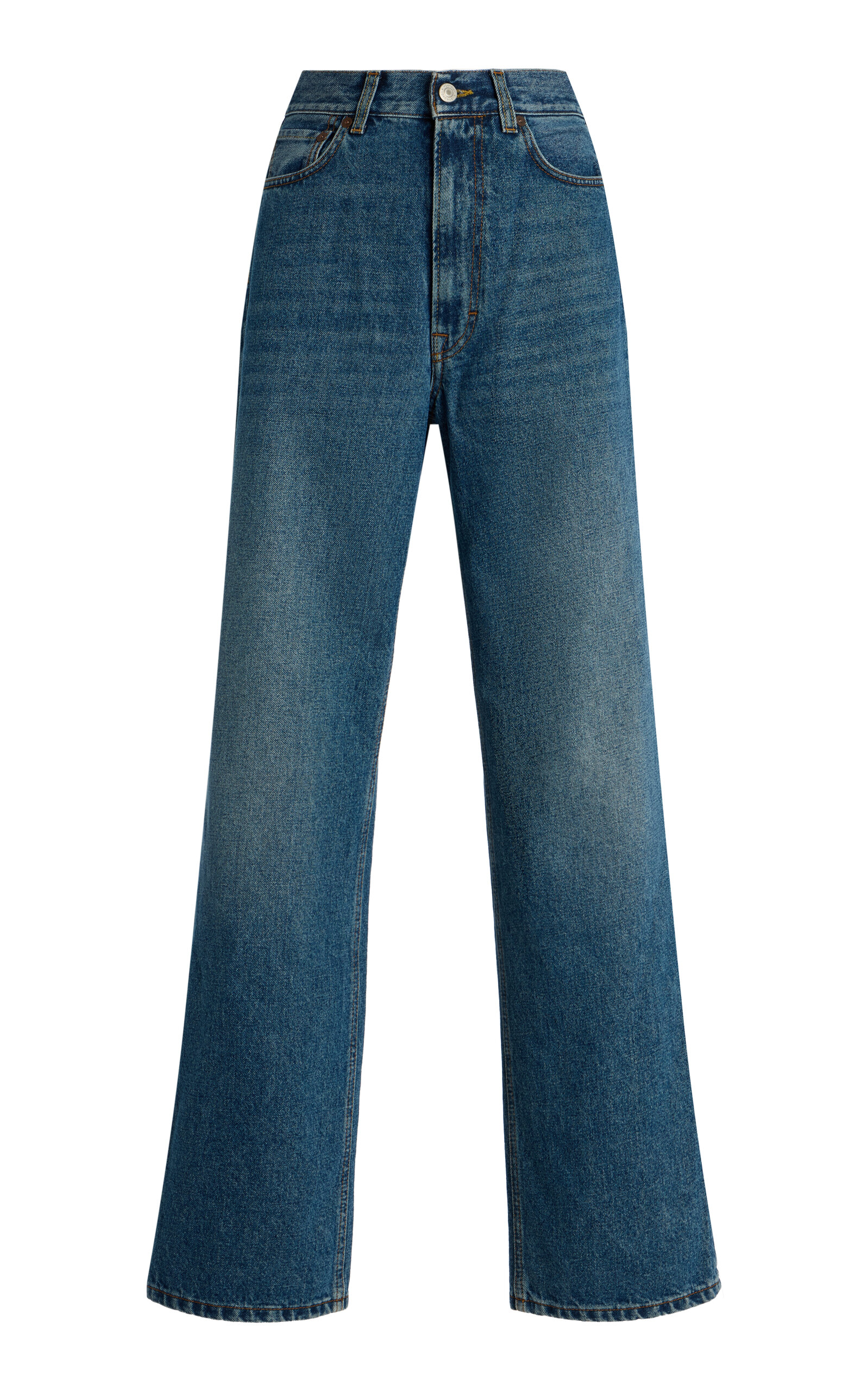 High-Rise Wide-Leg Jeans