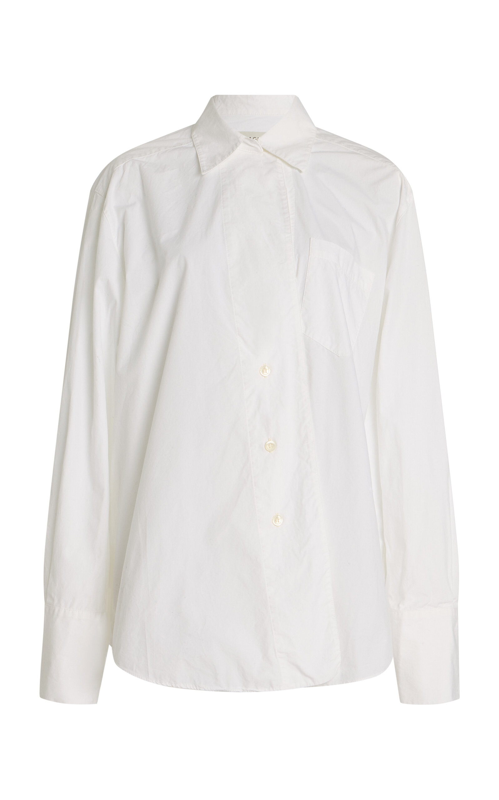 Asymmetric Cotton Shirt