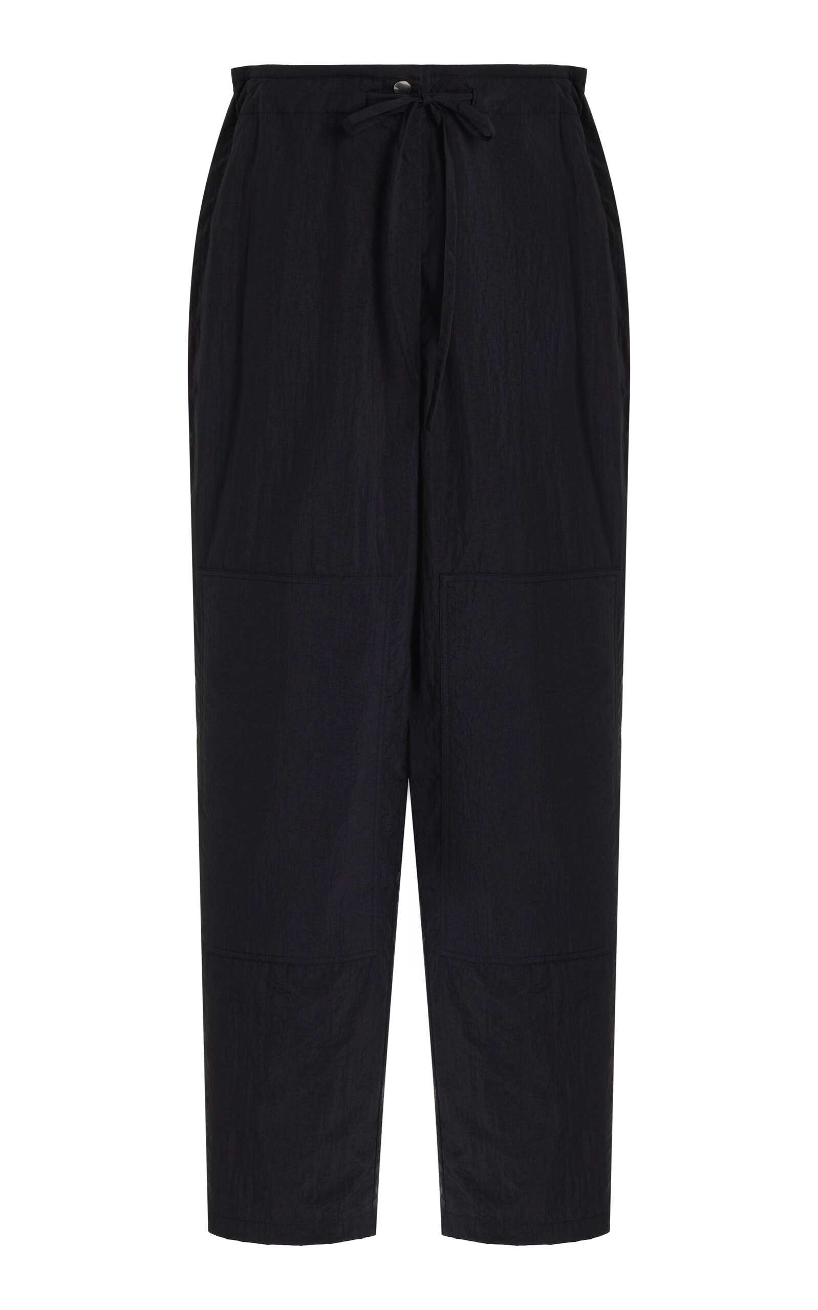 Shop Co Nylon Drawstring Pants In Black