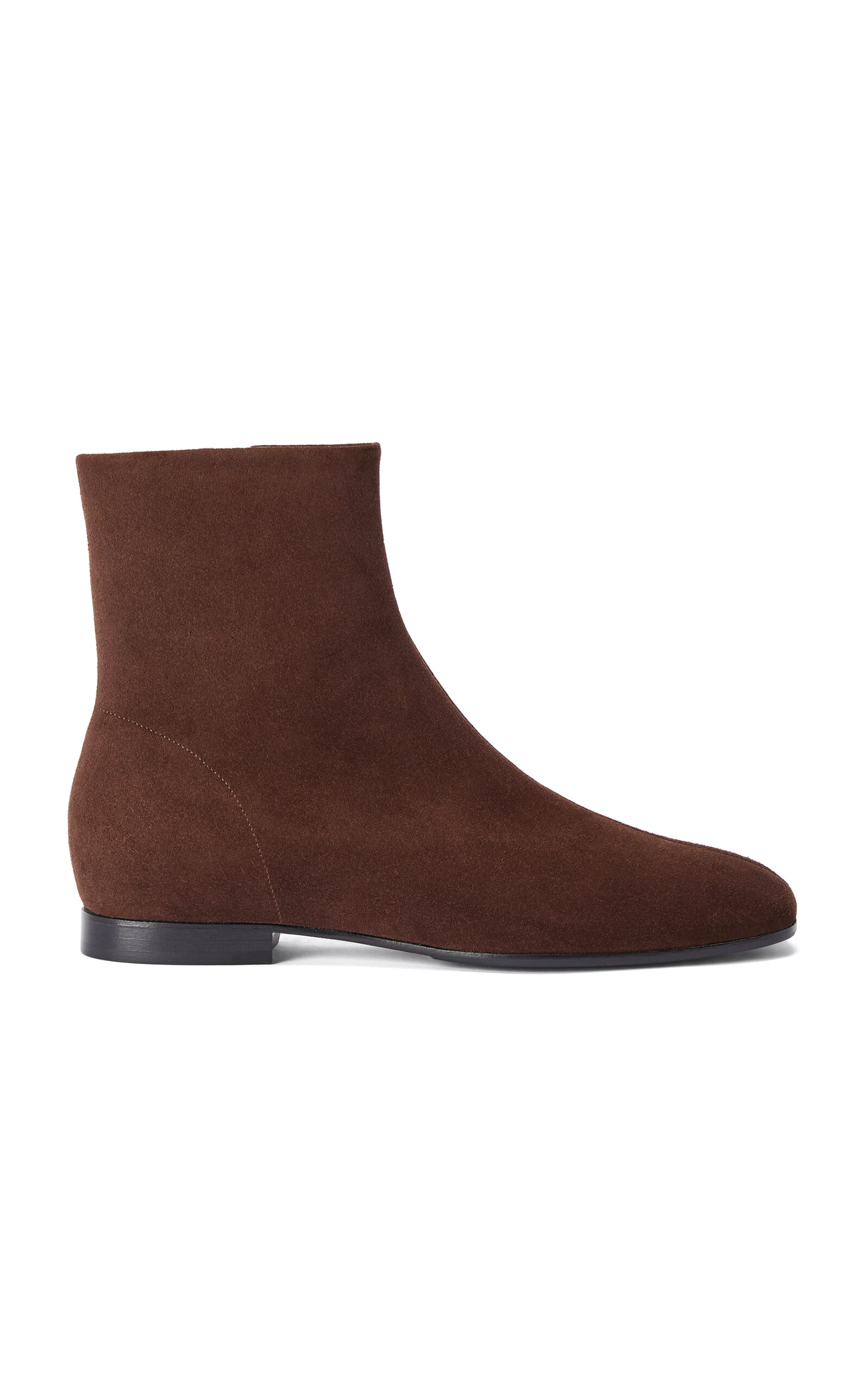 Shop Yuni Buffa Nightingale Suede Boots In Brown