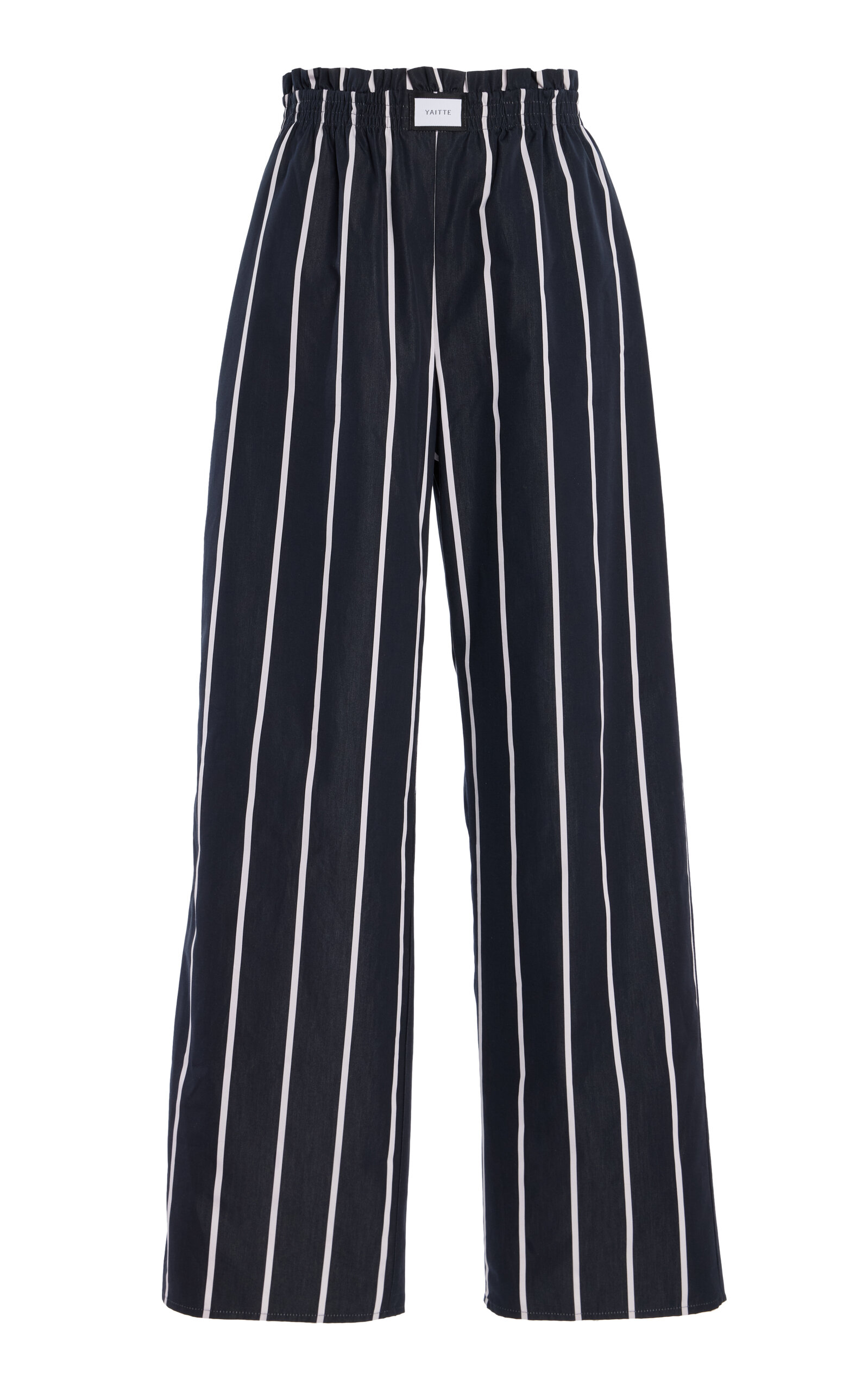 Janiero Cotton Wide-Leg Pants