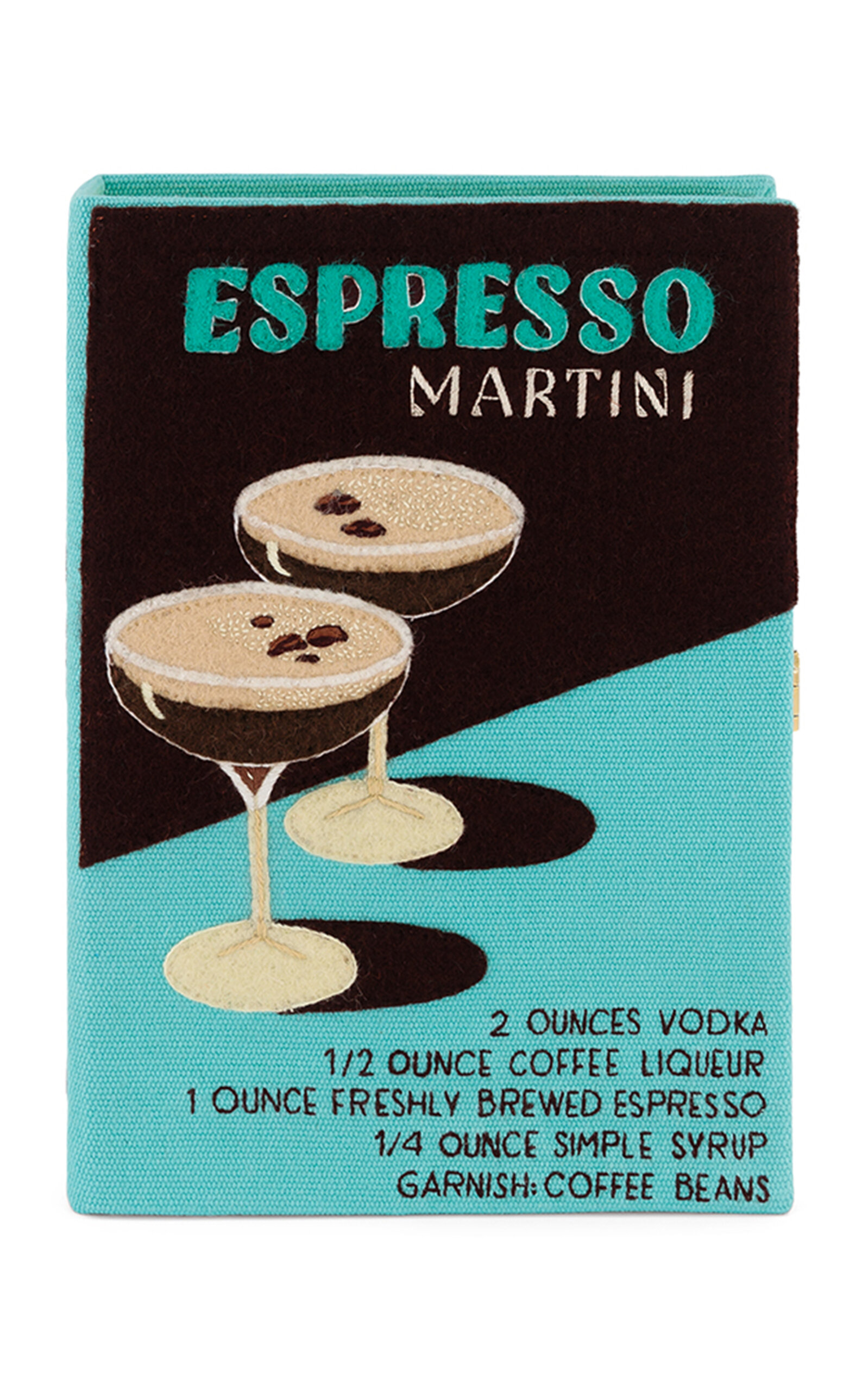 Espresso Martini Book Clutch