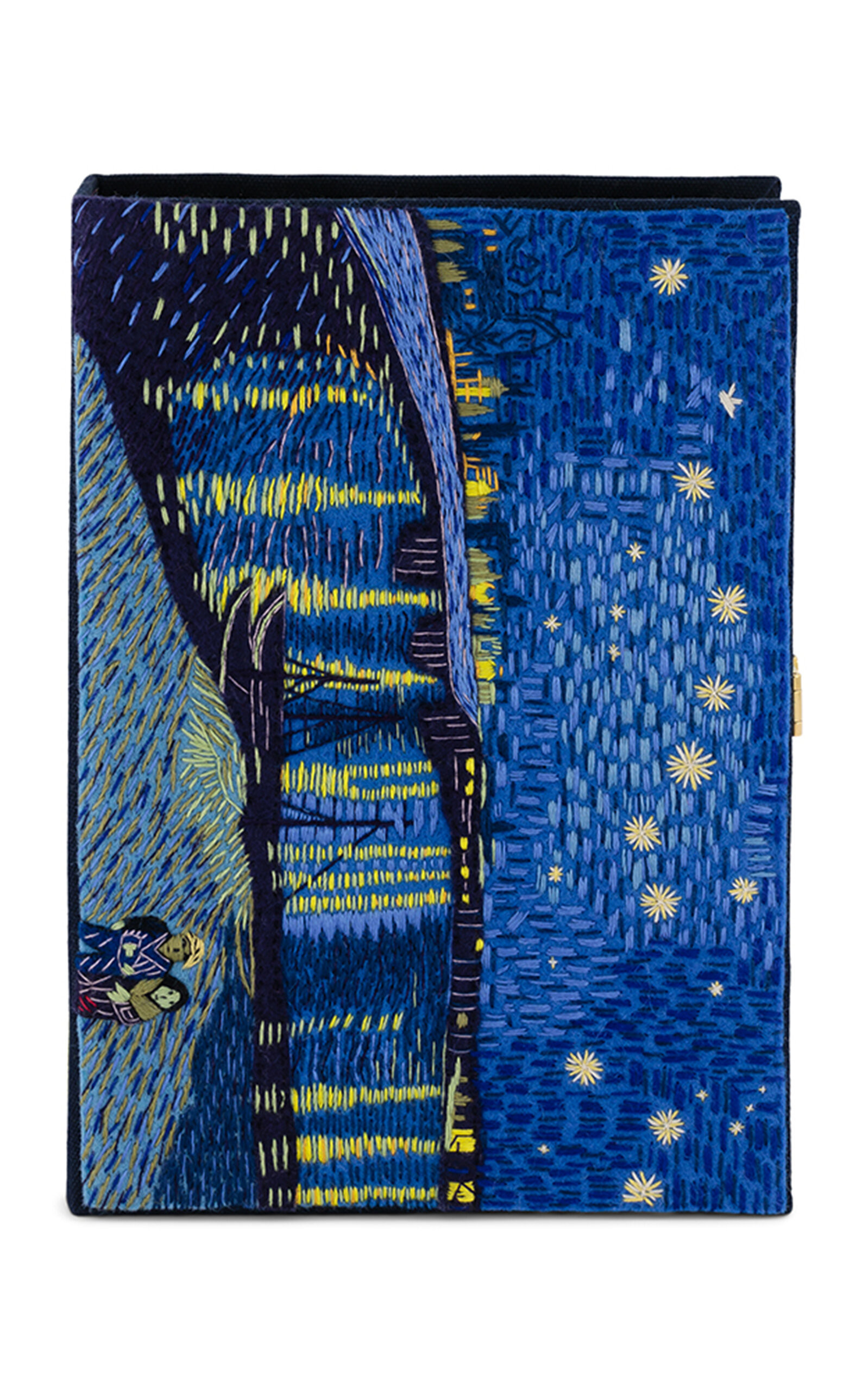 Starry Night Van Gogh Book Clutch