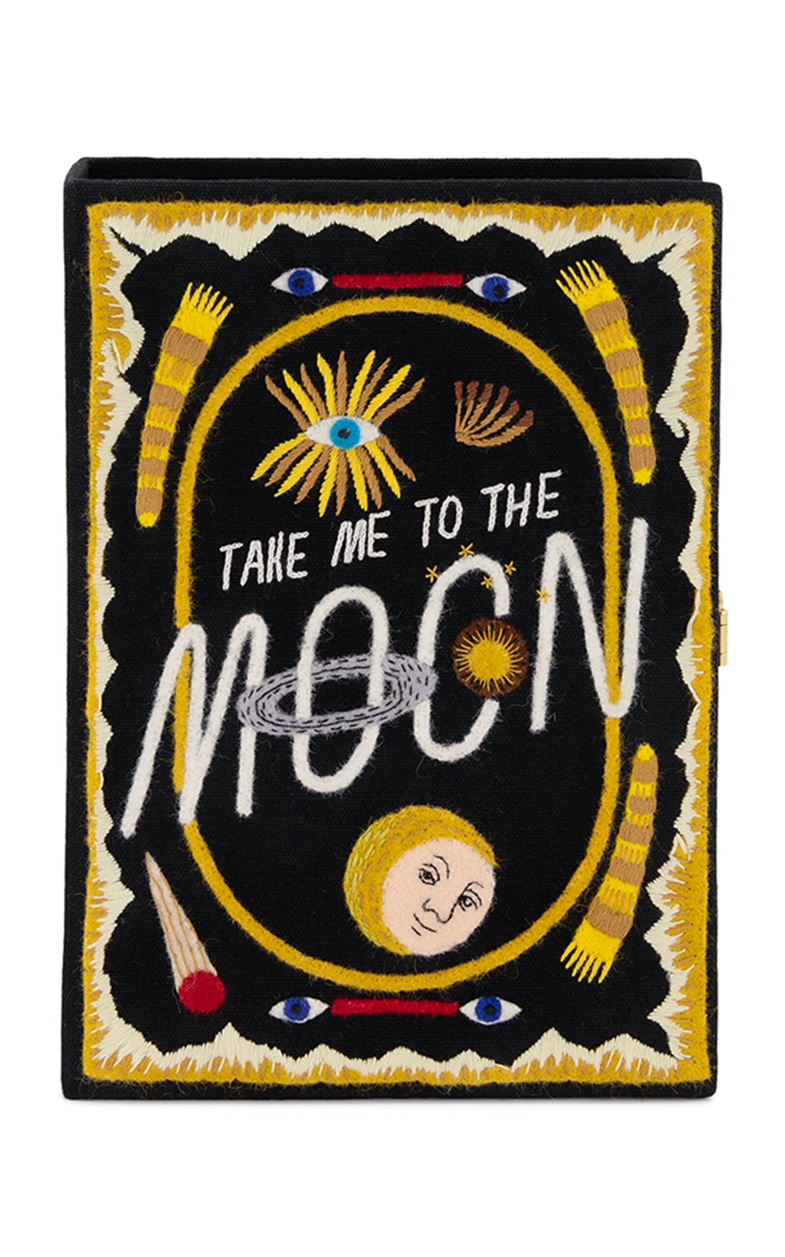 Take Me To The Moon Book Clutch
