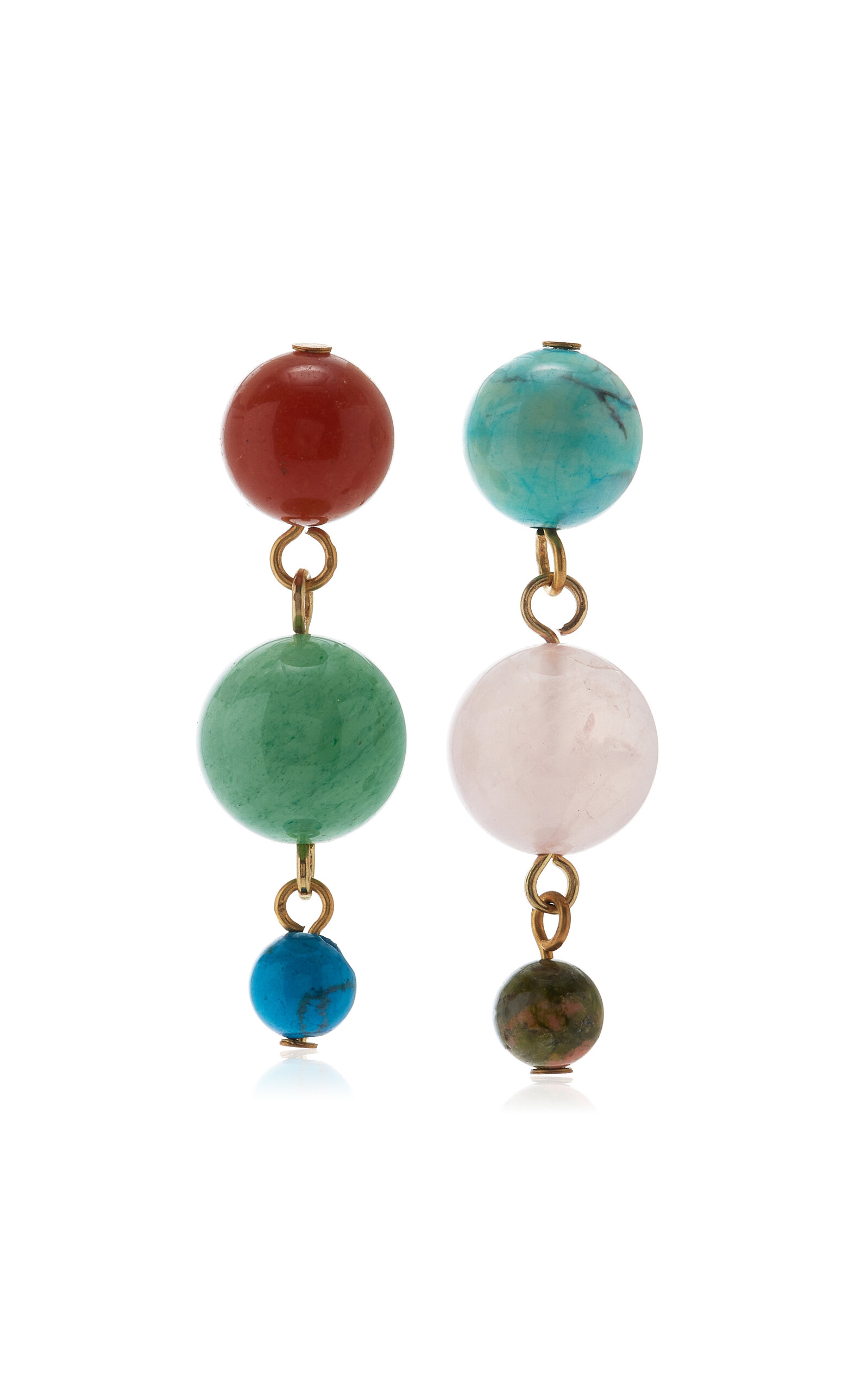 Jennifer Behr X Julia Berolzheimer Cortina Earrings In Multi