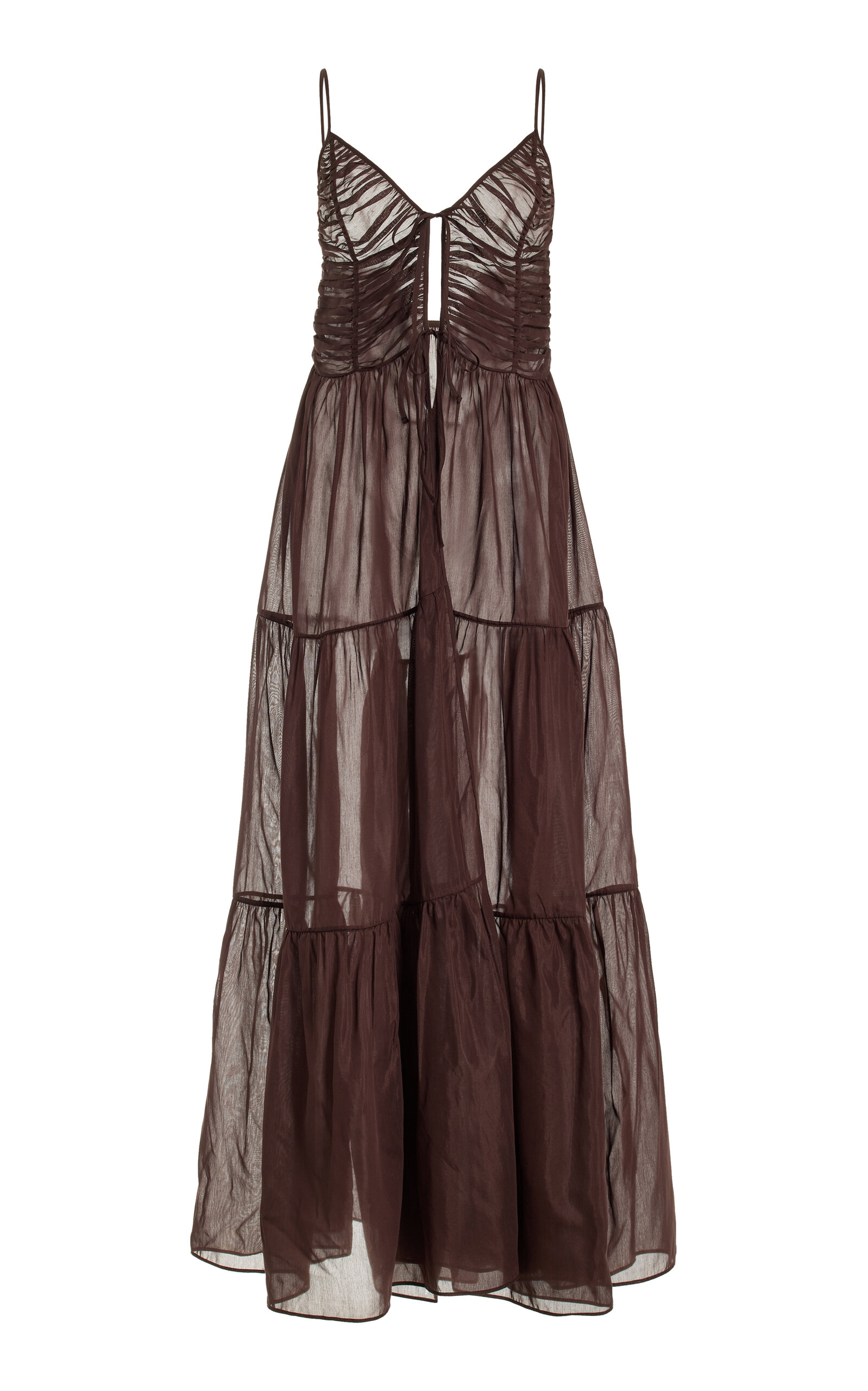 Maeve Cotton-Silk Voile Dress