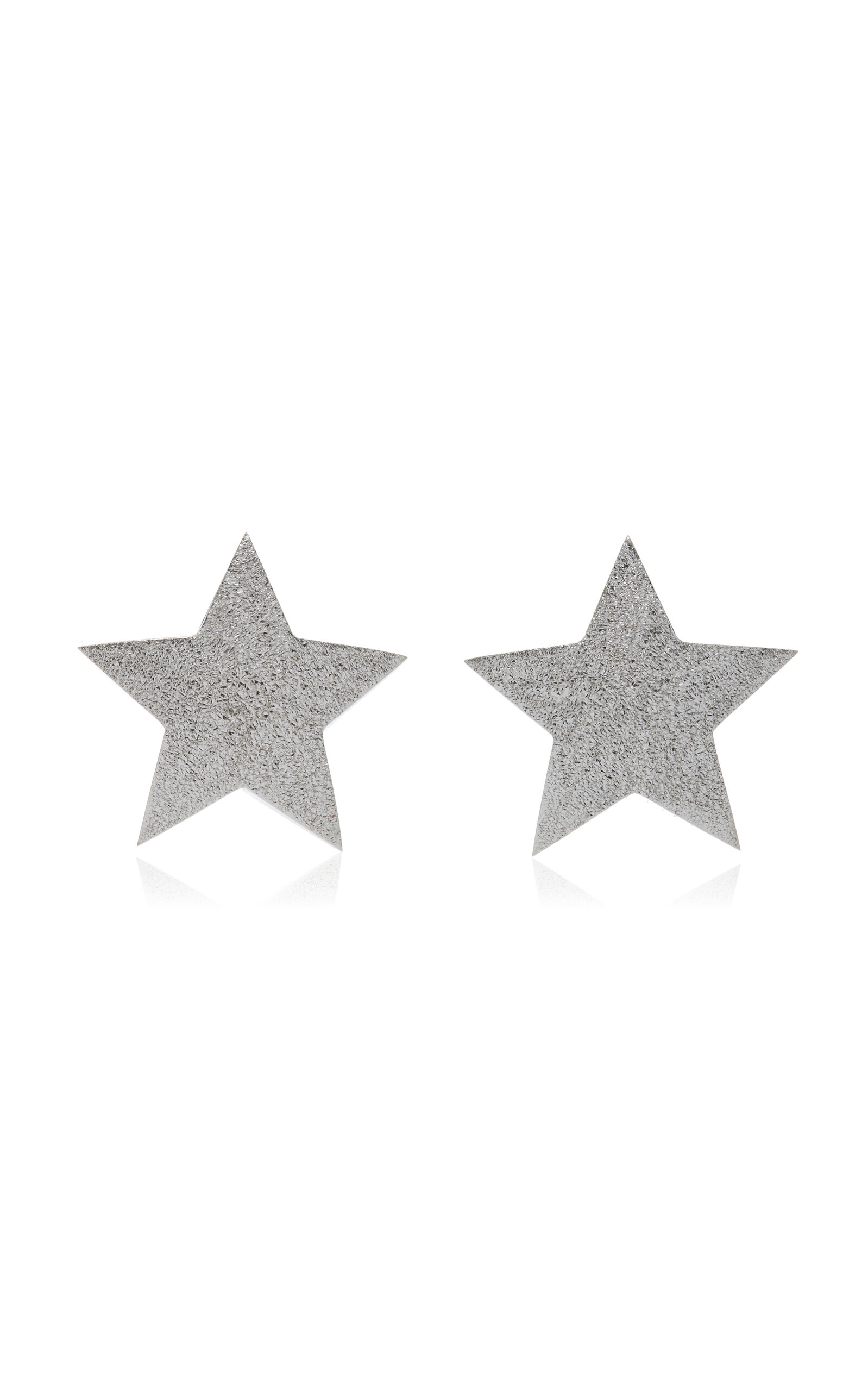 StarBright 18K White Gold Earrings