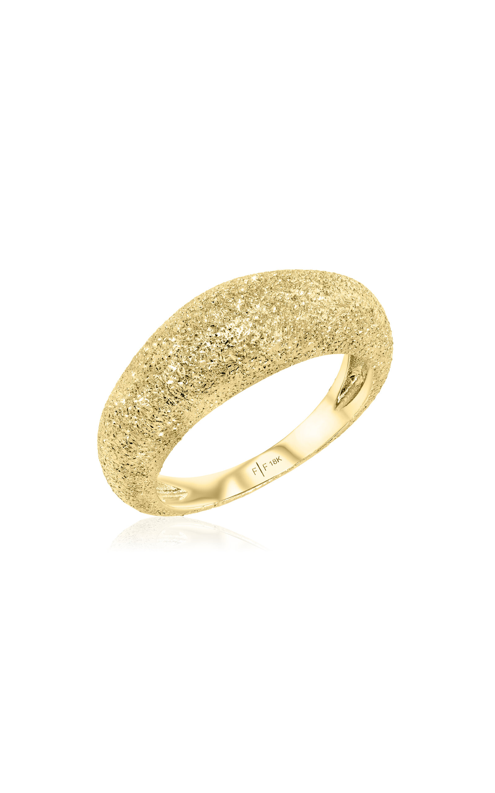 Cloudust 18K Yellow Gold Ring