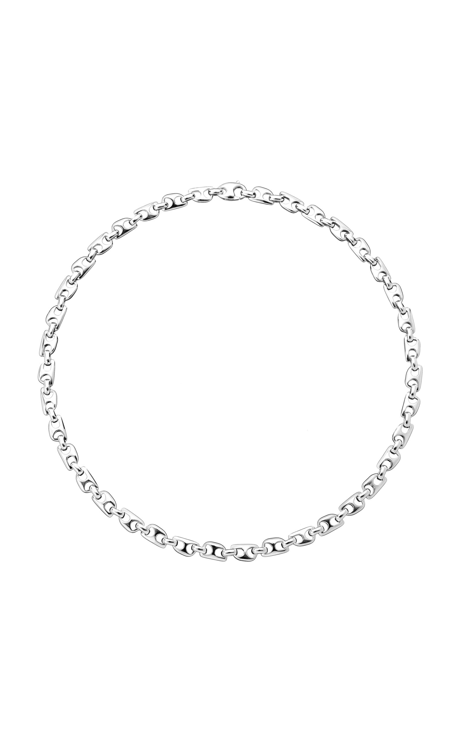 925 Silver Stone Chain Necklace