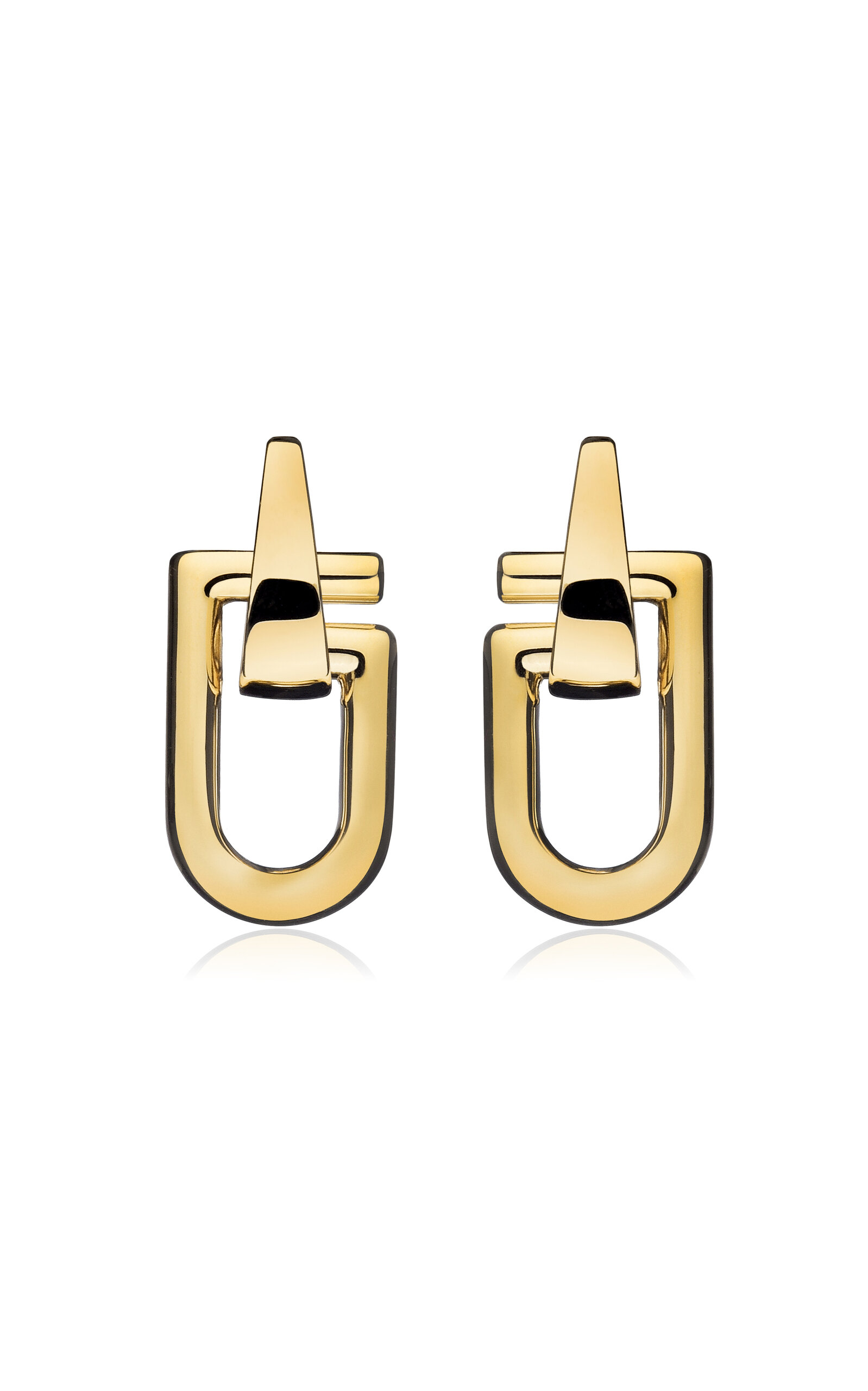 Shop Eéra 18k Yellow Gold Reine Earring